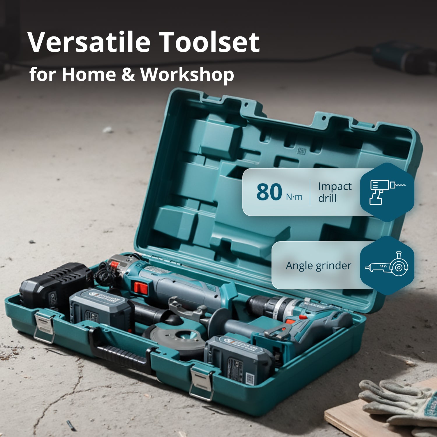 Kabelloses Meister-Set KS IDAGB 20V SET 1 PLUS