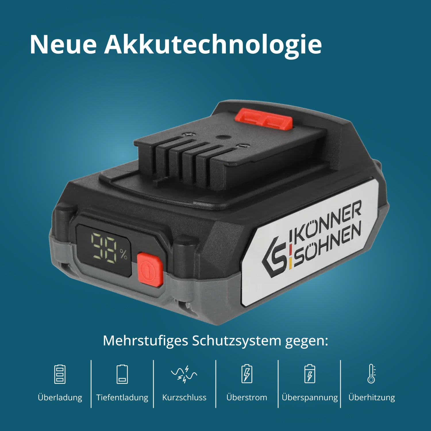 Li-Ion Akku 20V KS 20V2-1