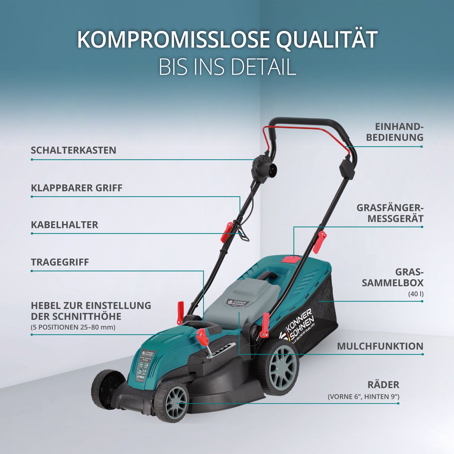 Elektrischer Rasenmäher KS 42LM