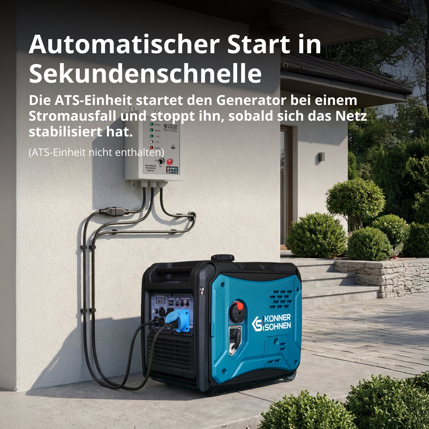 Könner & Söhnen Inverter-Generator KS 6000iE S