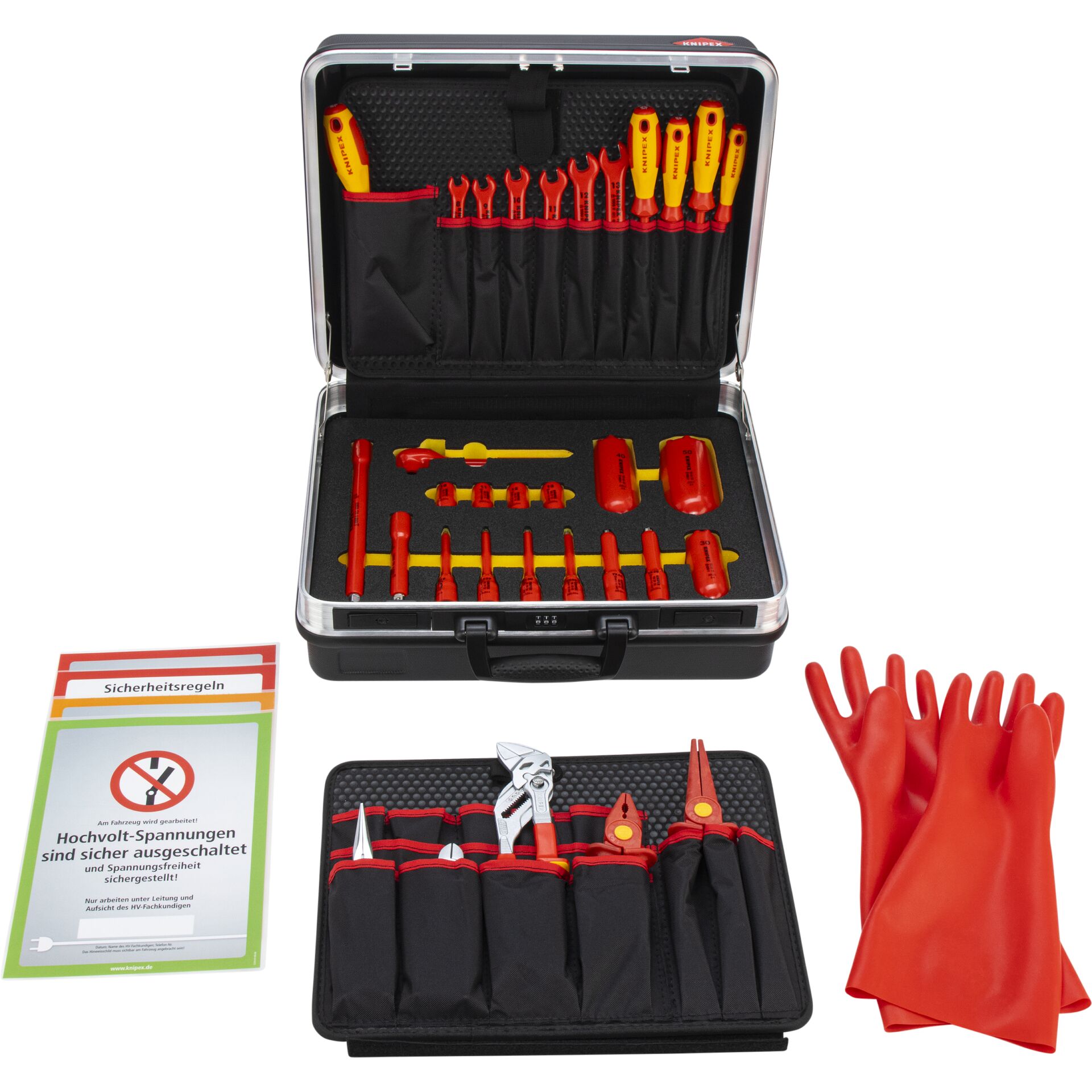 Knipex Werkzeugkoffer Basic E-Mobilitaet Knipex Werkzeugkoffer Basic E-Mobilitaet