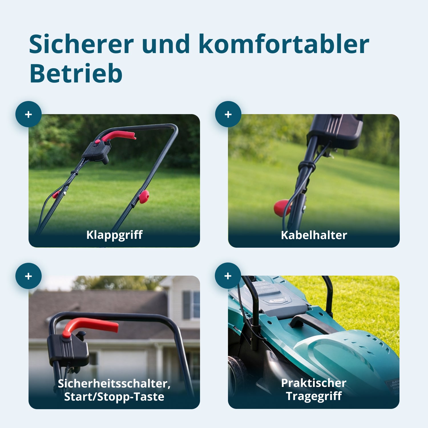 Elektrischer Rasenmäher KS 32LM12