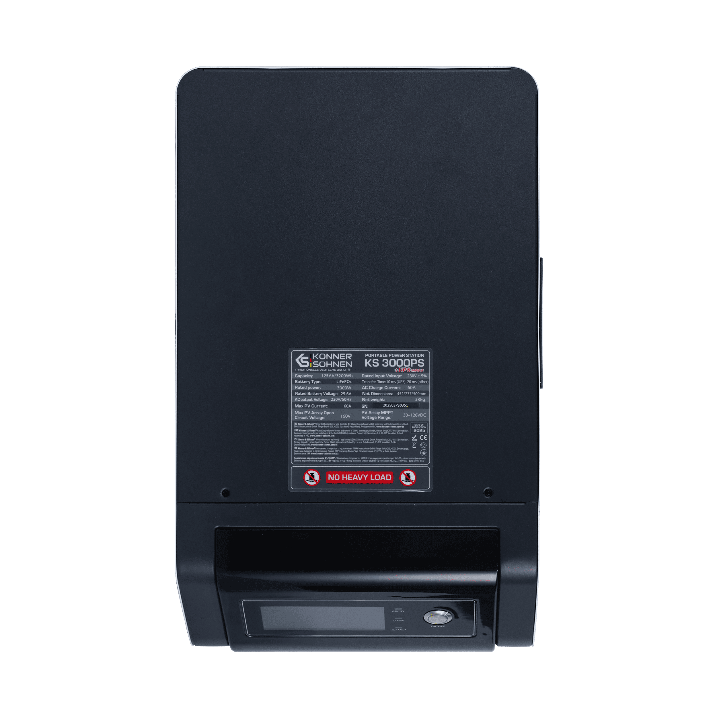 Tragbare 3-in-1-Stromstation KS 3000PS
