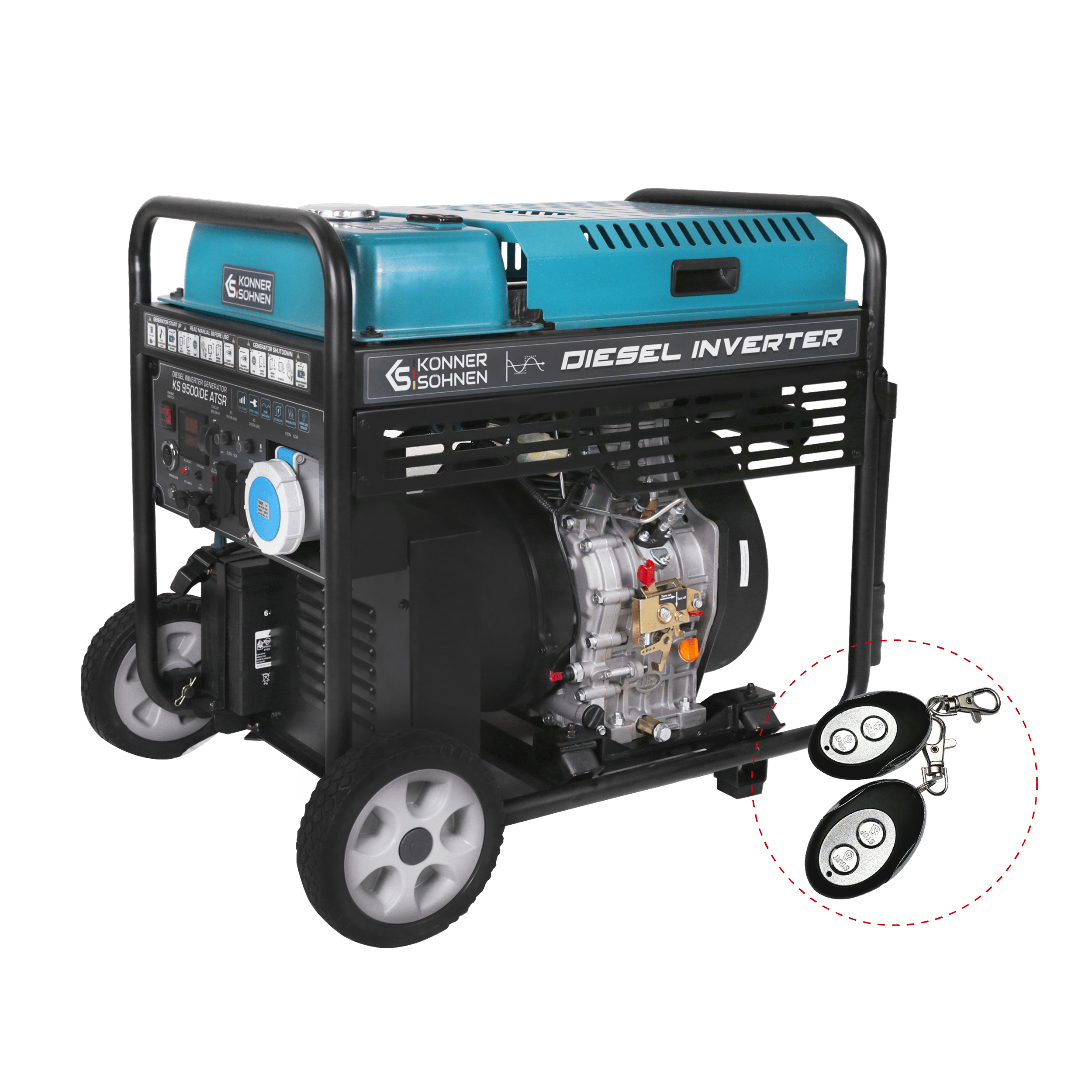 Diesel-Inverter-Generator KS 9500iDЕ ATSR