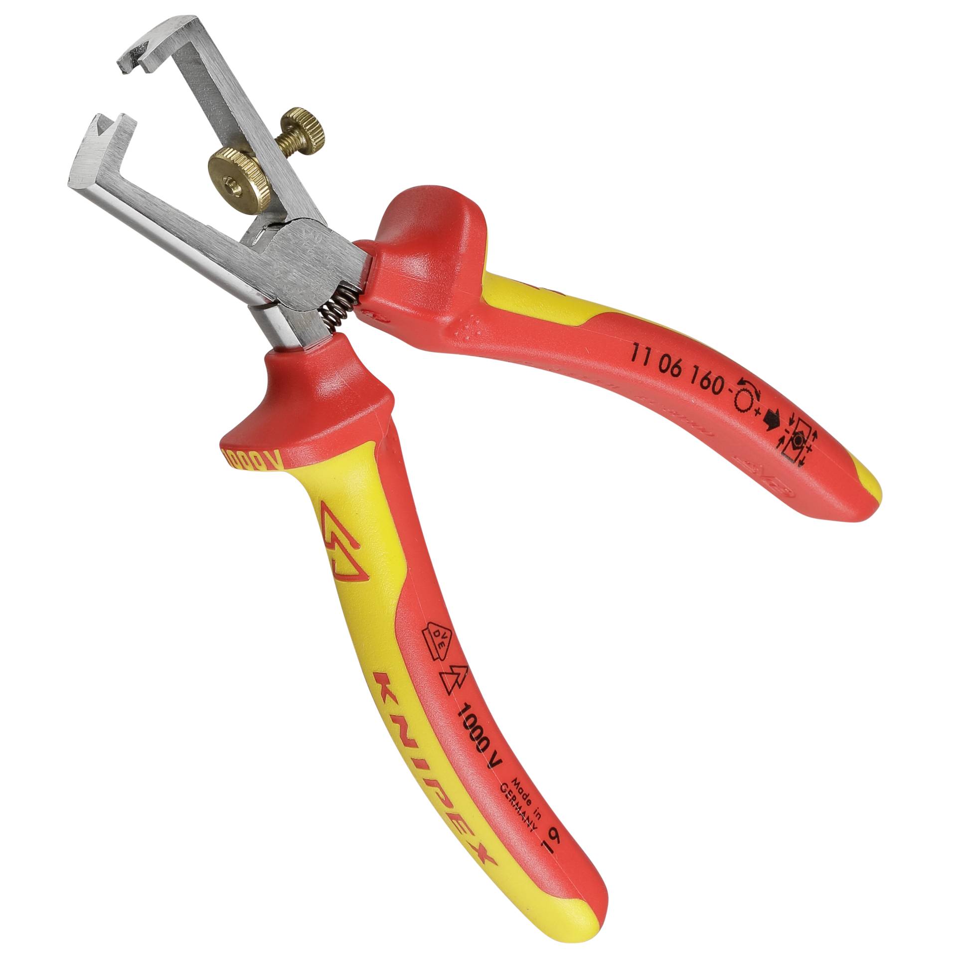 KNIPEX Abisolierzange isoliert 160 mm