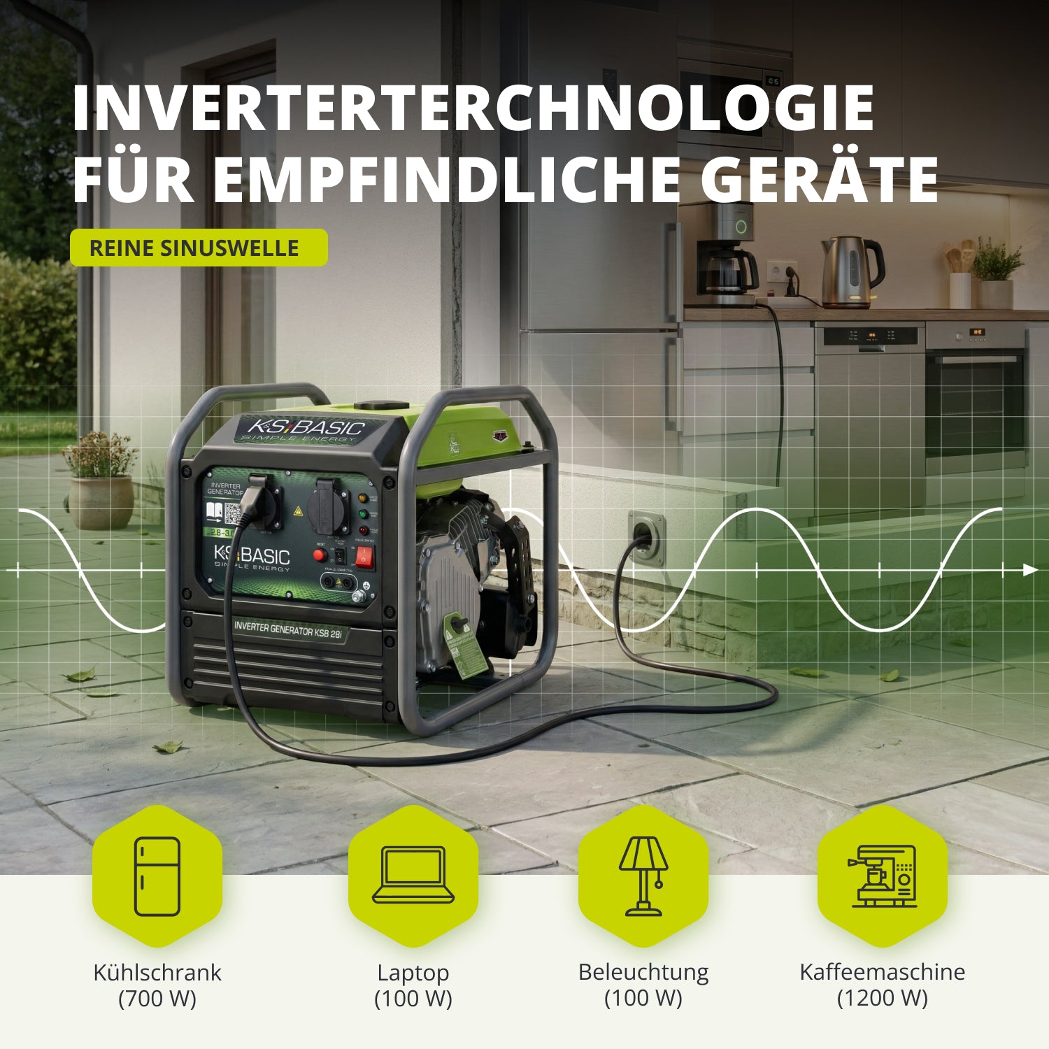 Inverter-Generator KSB 28i