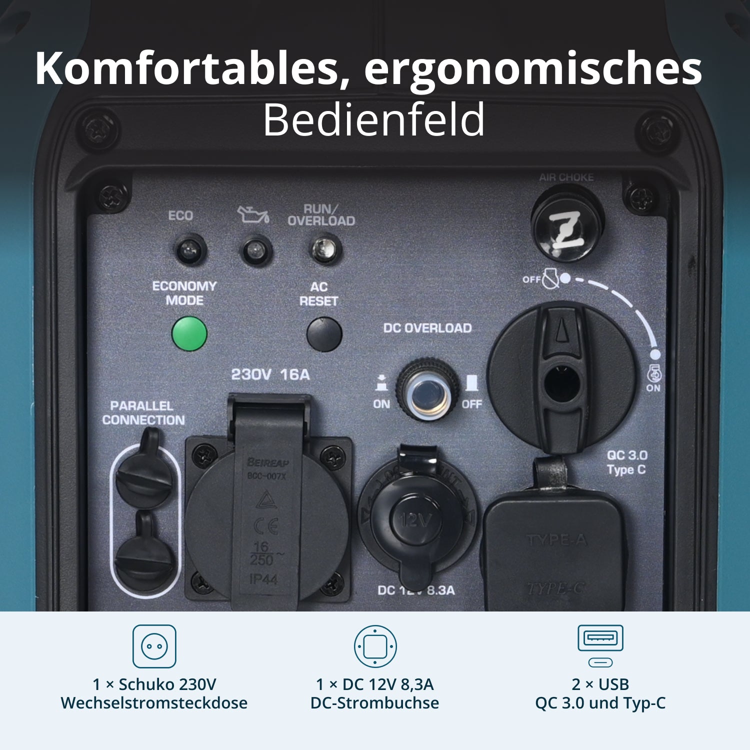Könner & Söhnen Inverter-Generator KS 1900i S