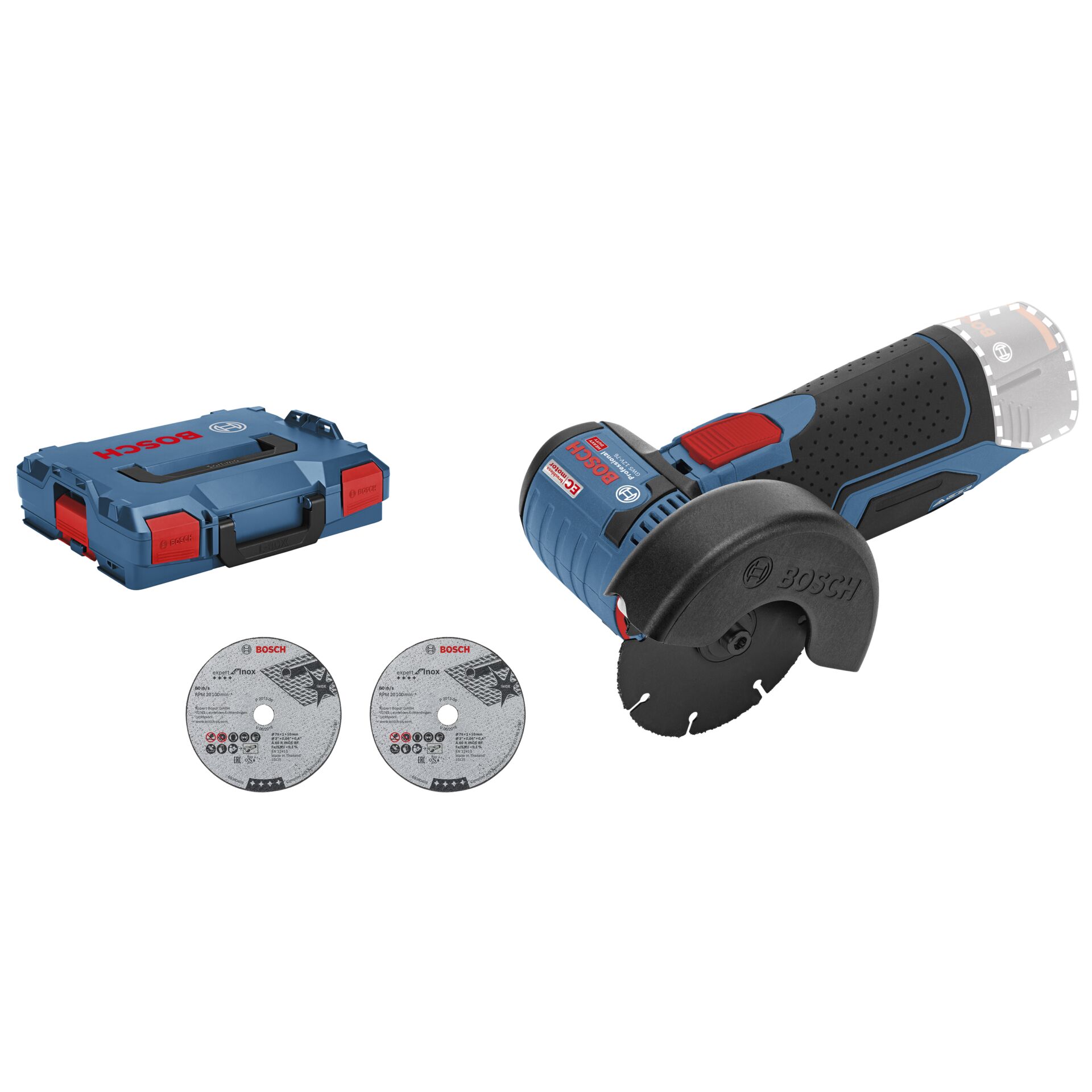 Bosch GWS 12V-76 Akku-Winkelschleifer Bosch GWS 12V-76 Akku-Winkelschleifer
