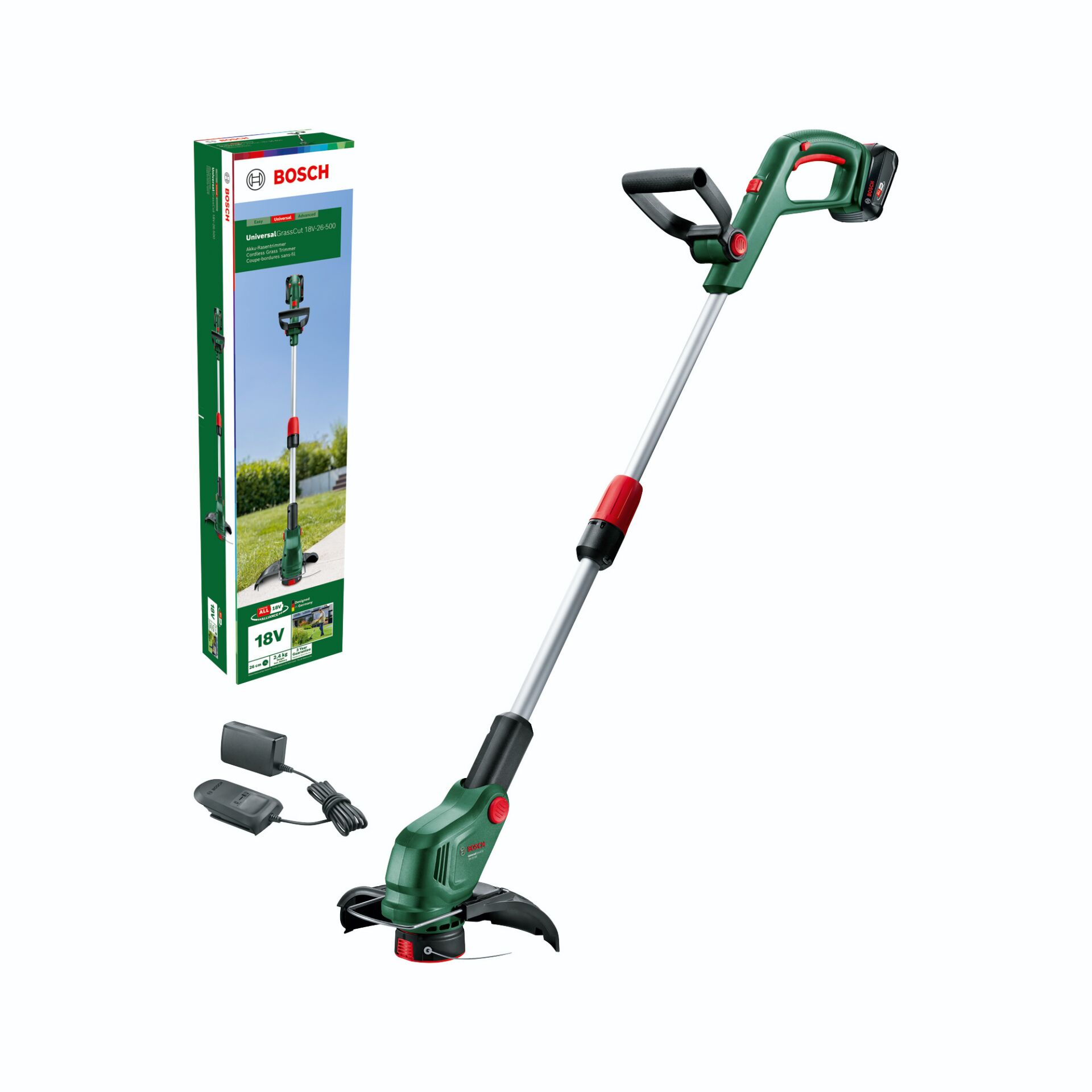 Bosch UNIVERSALGRASSCUT 18V-26- 500 Bosch UNIVERSALGRASSCUT 18V-26- 500