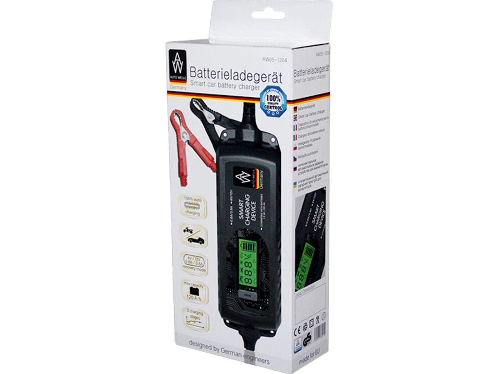 Automatisches Batterieladegerät Auto Welle AW05-1204