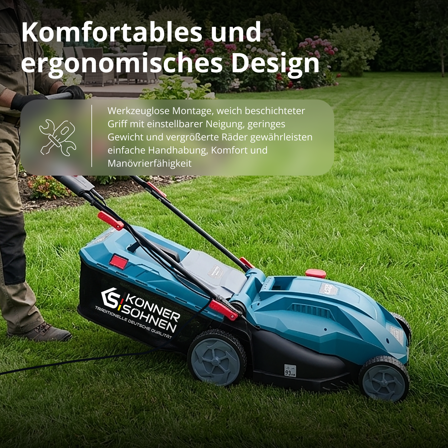 Elektrischer Rasenmäher KS 38LM16