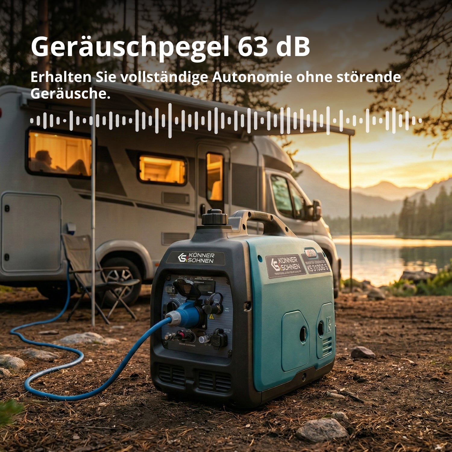 LPG/Benzin-Inverter-Generator KS 3100iG S