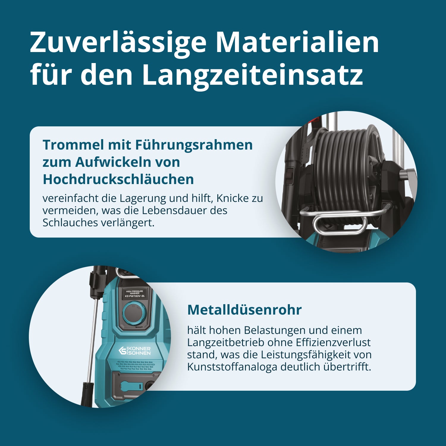 Hochdruckreiniger KS PW160V-BL