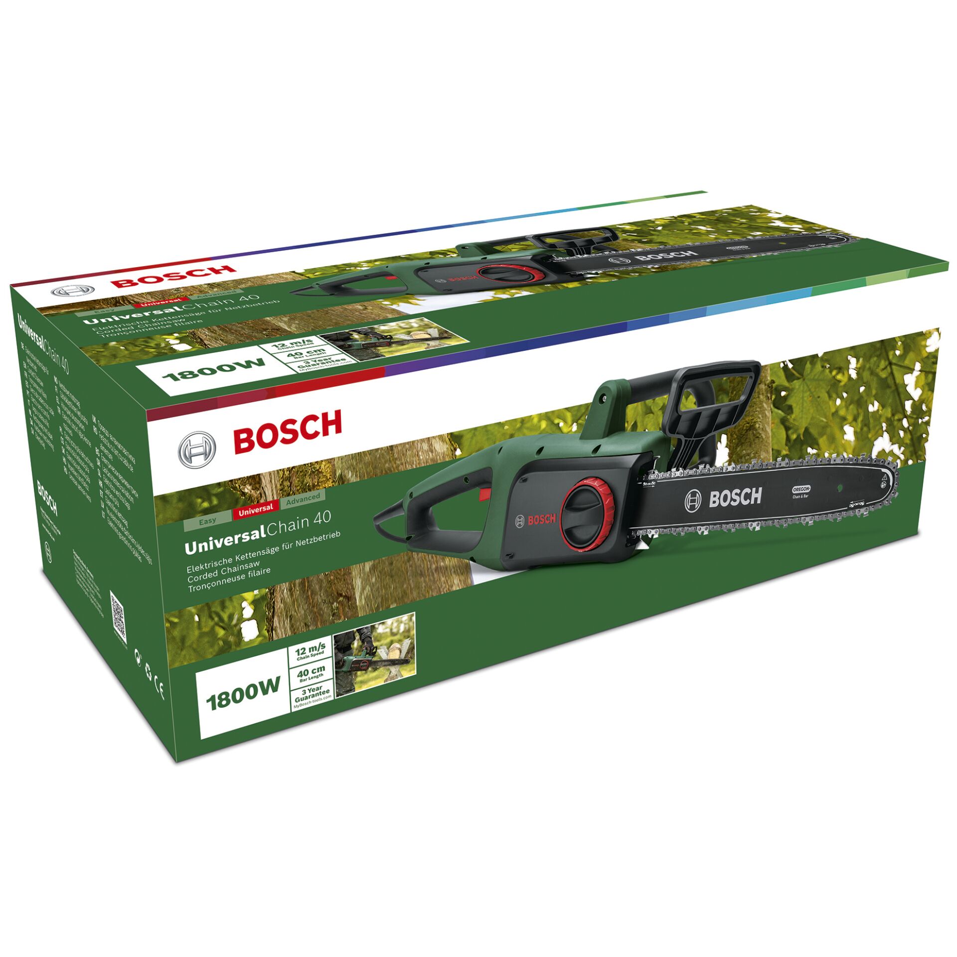 Bosch UniversalChain 40 Elektro-Kettensäge Bosch UniversalChain 40 Elektro-Kettensäge