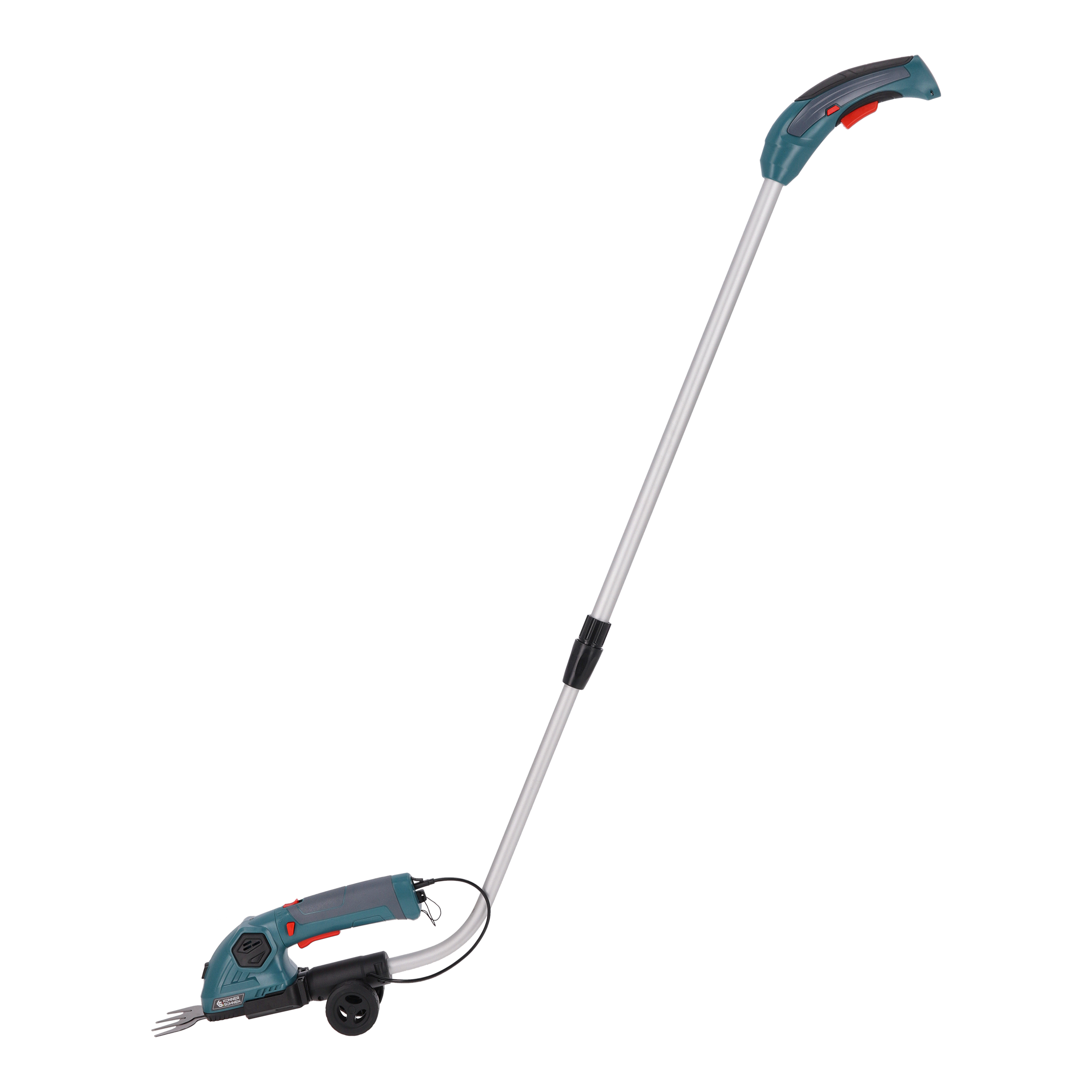 Akku-Gras- und Heckenschere 2 in 1 mit Verlängerungsgriff KS SHT-8V + Extension Pole