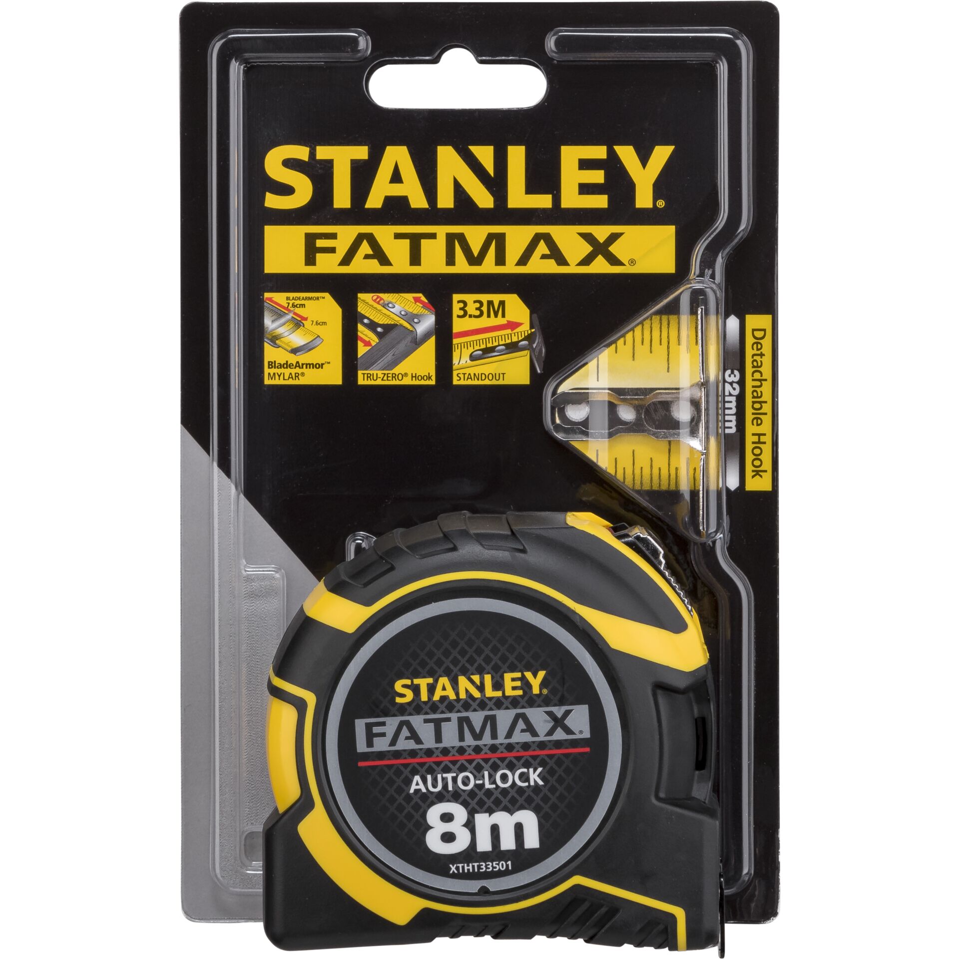 Stanley Bandmaß FatMax Pro Autolock 8m/32mm Stanley Bandmaß FatMax Pro Autolock 8m/32mm