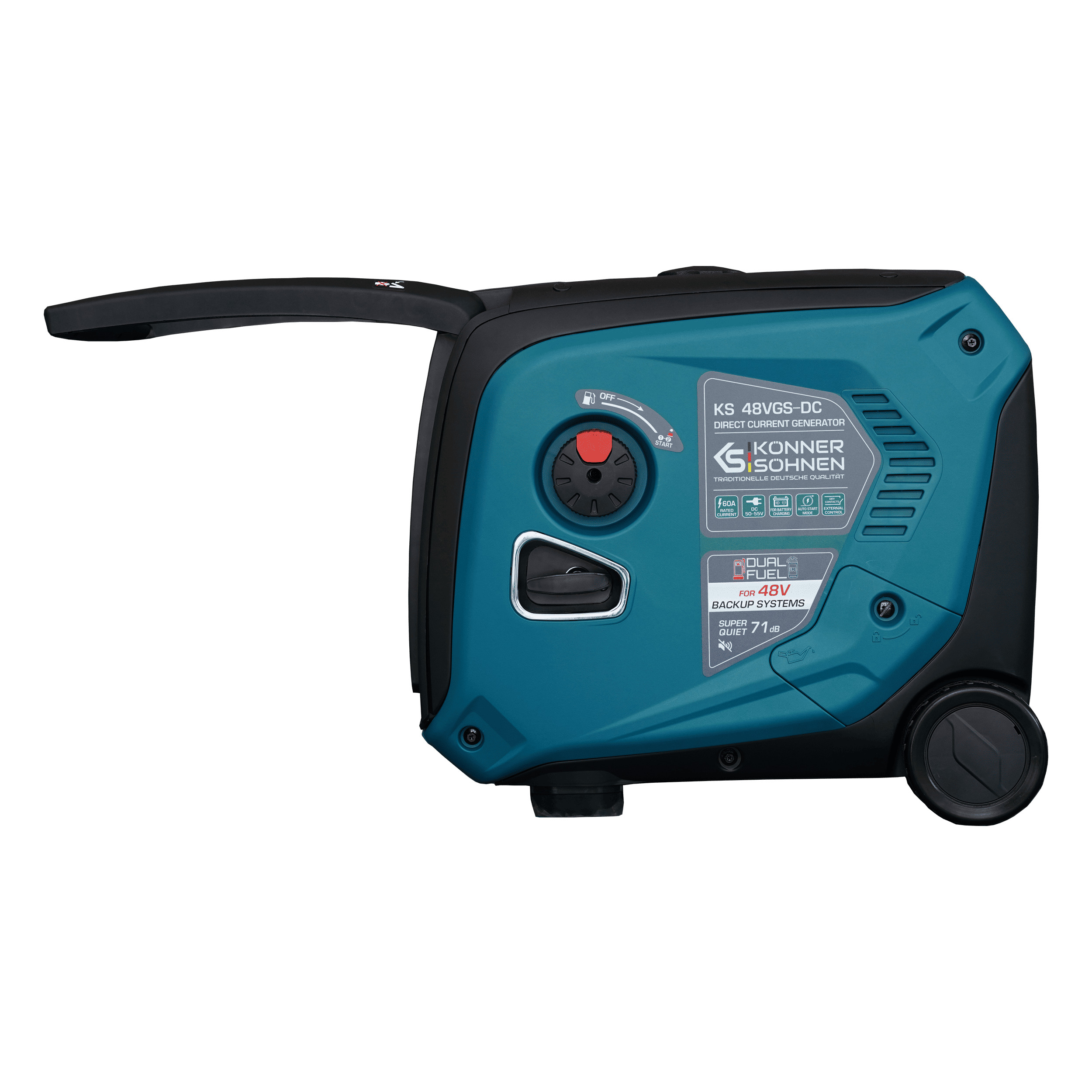 Gleichstromgenerator KS 48VGS-DC, Version 50–55V