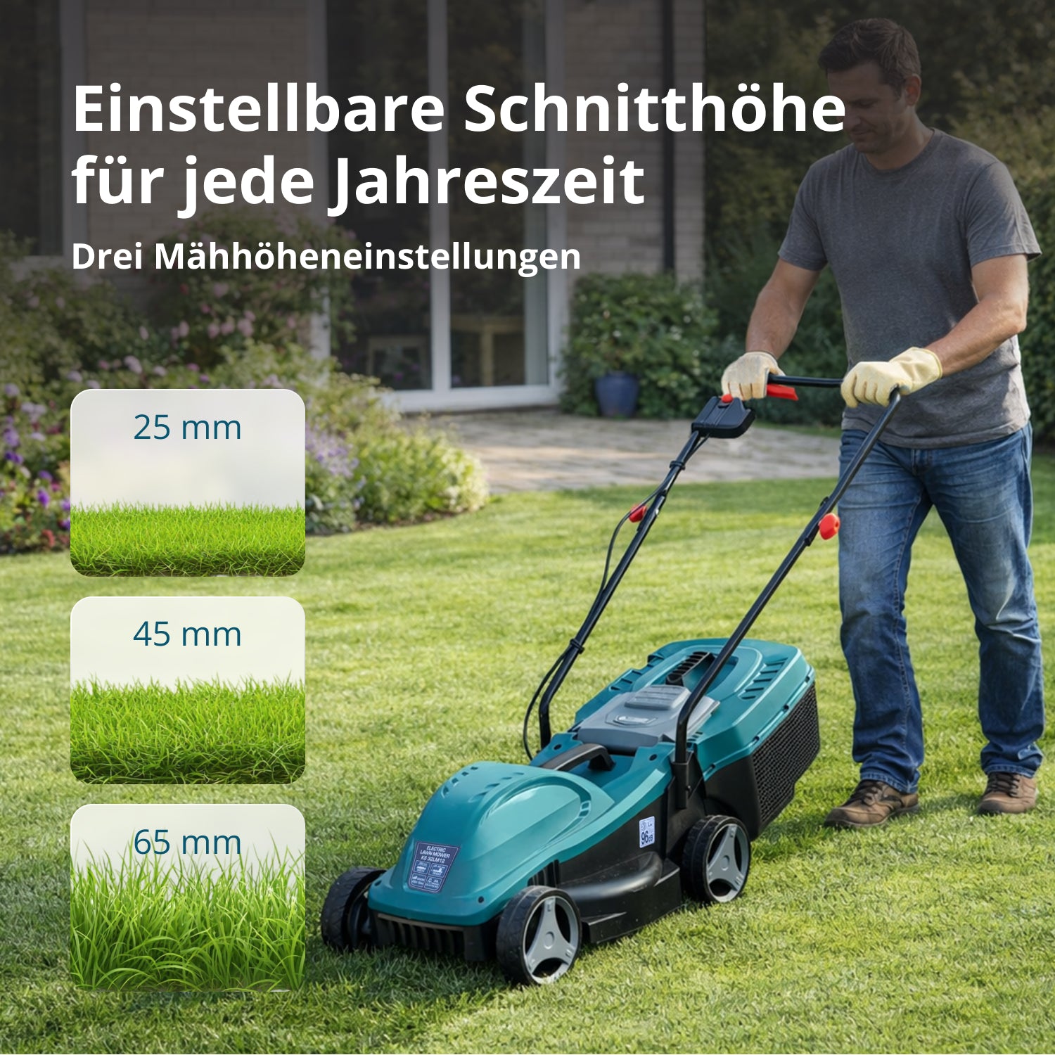 Elektrischer Rasenmäher KS 32LM12
