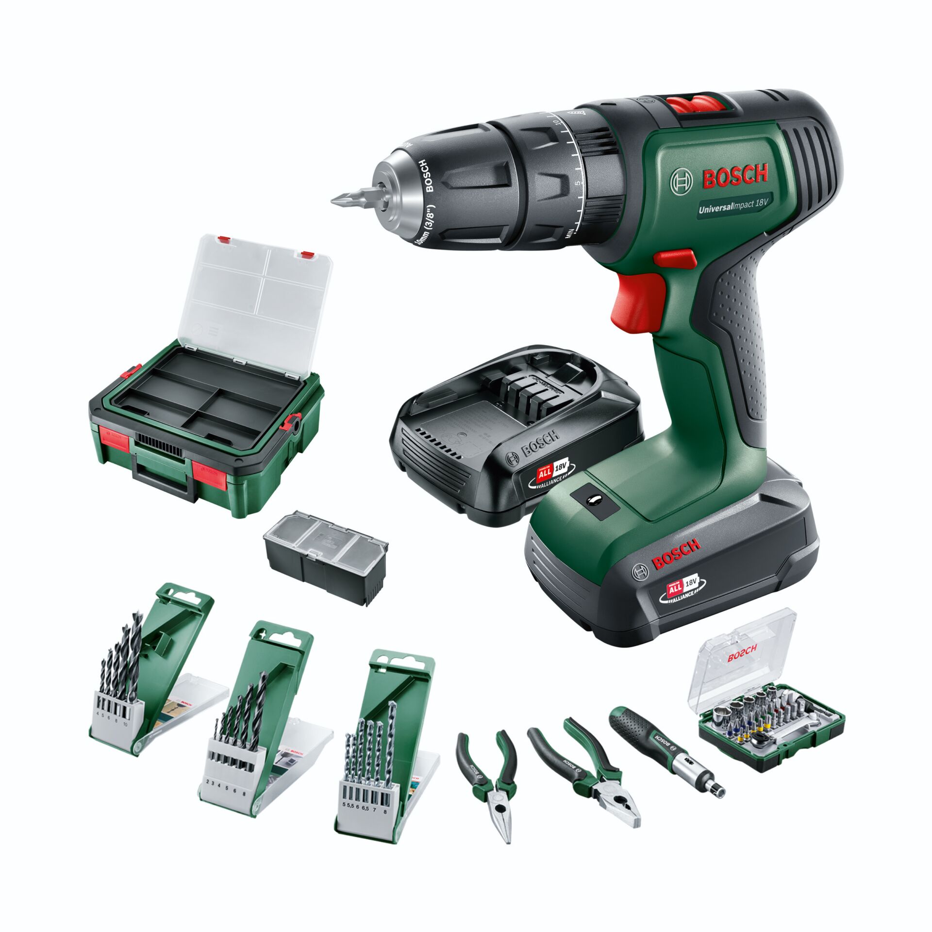 Bosch UniversalImpact 18V Akku-Bohrmaschine Bosch UniversalImpact 18V Akku-Bohrmaschine