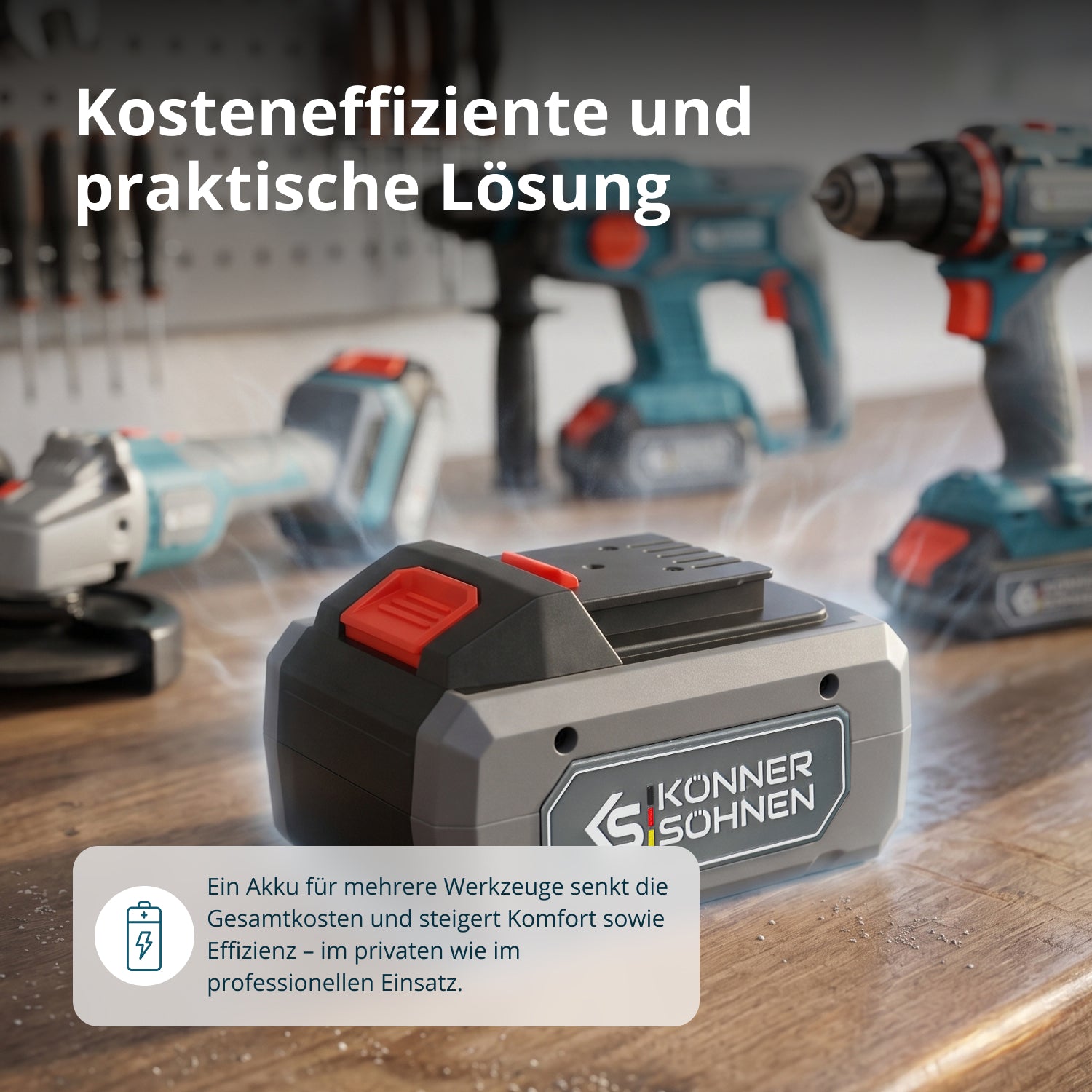 Könner & Söhnen Li-Ion Akku 20V KS 20V6-2