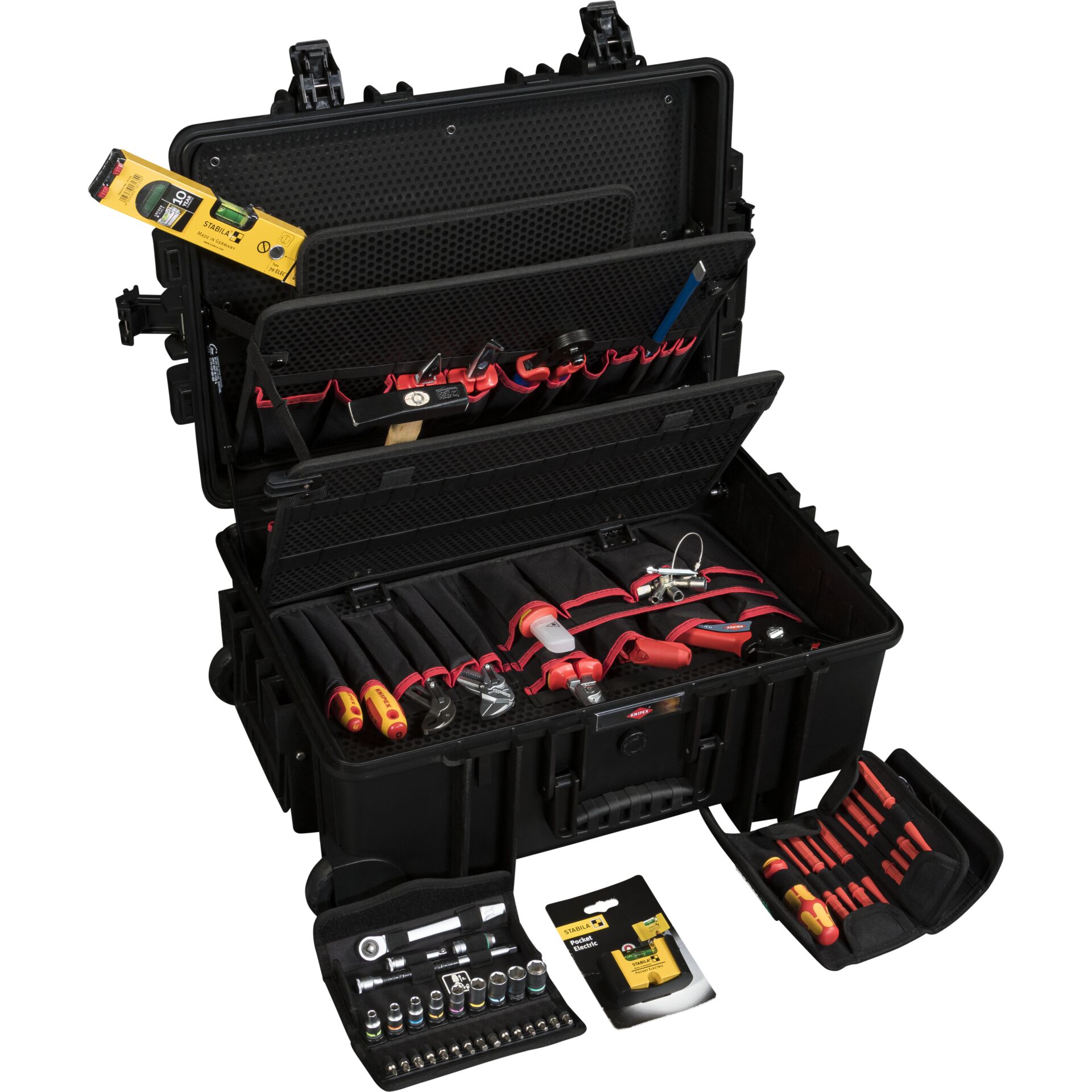 KNIPEX Werkzeugkoffer Robust45 Move Elektro