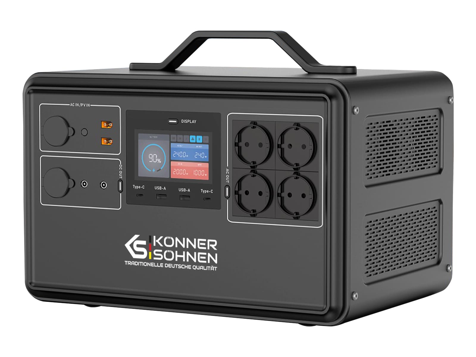 Könner & Söhnen Tragbare Powerstation KS 2400PS