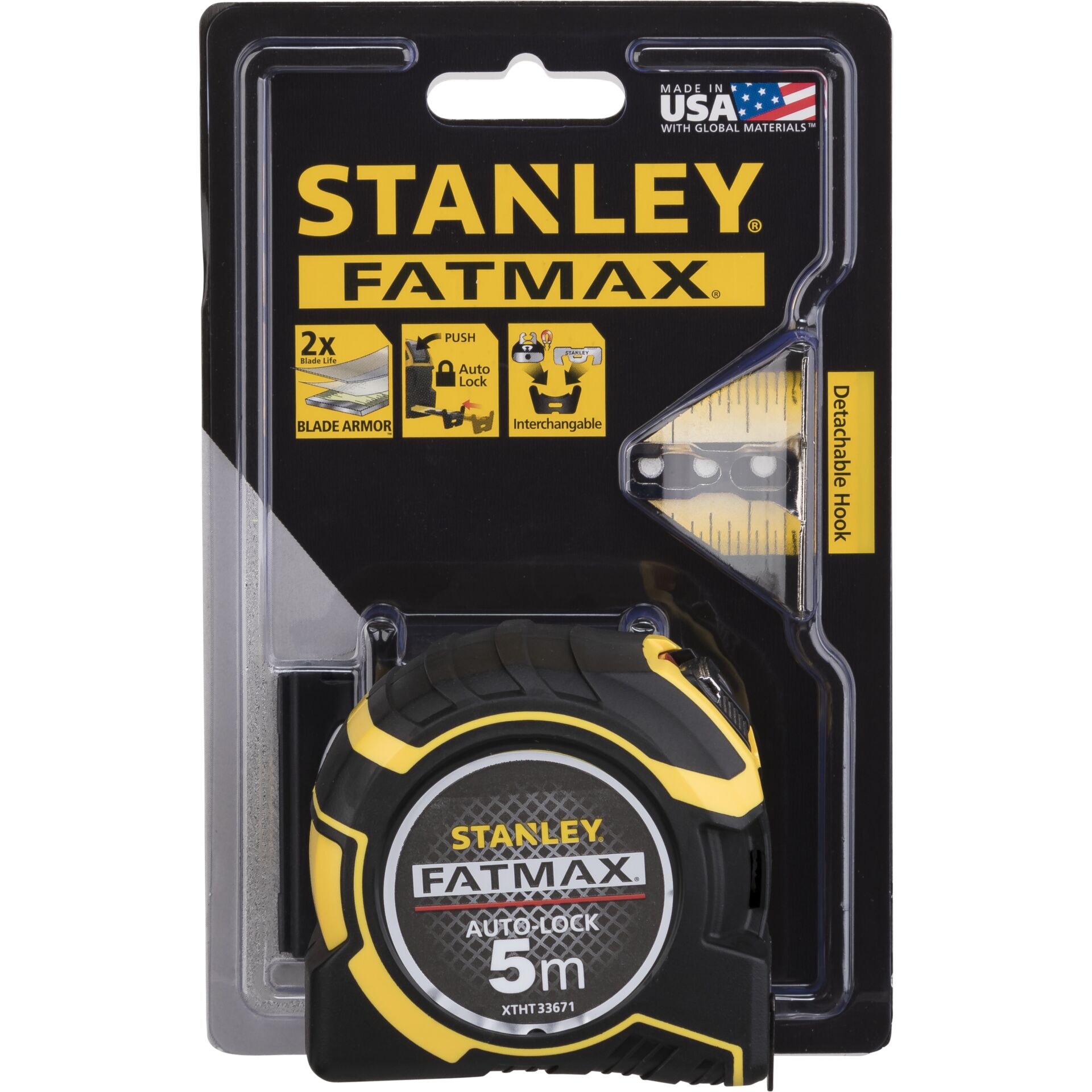 Stanley Bandmaß FatMax Pro Autolock 5m/32mm Stanley Bandmaß FatMax Pro Autolock 5m/32mm
