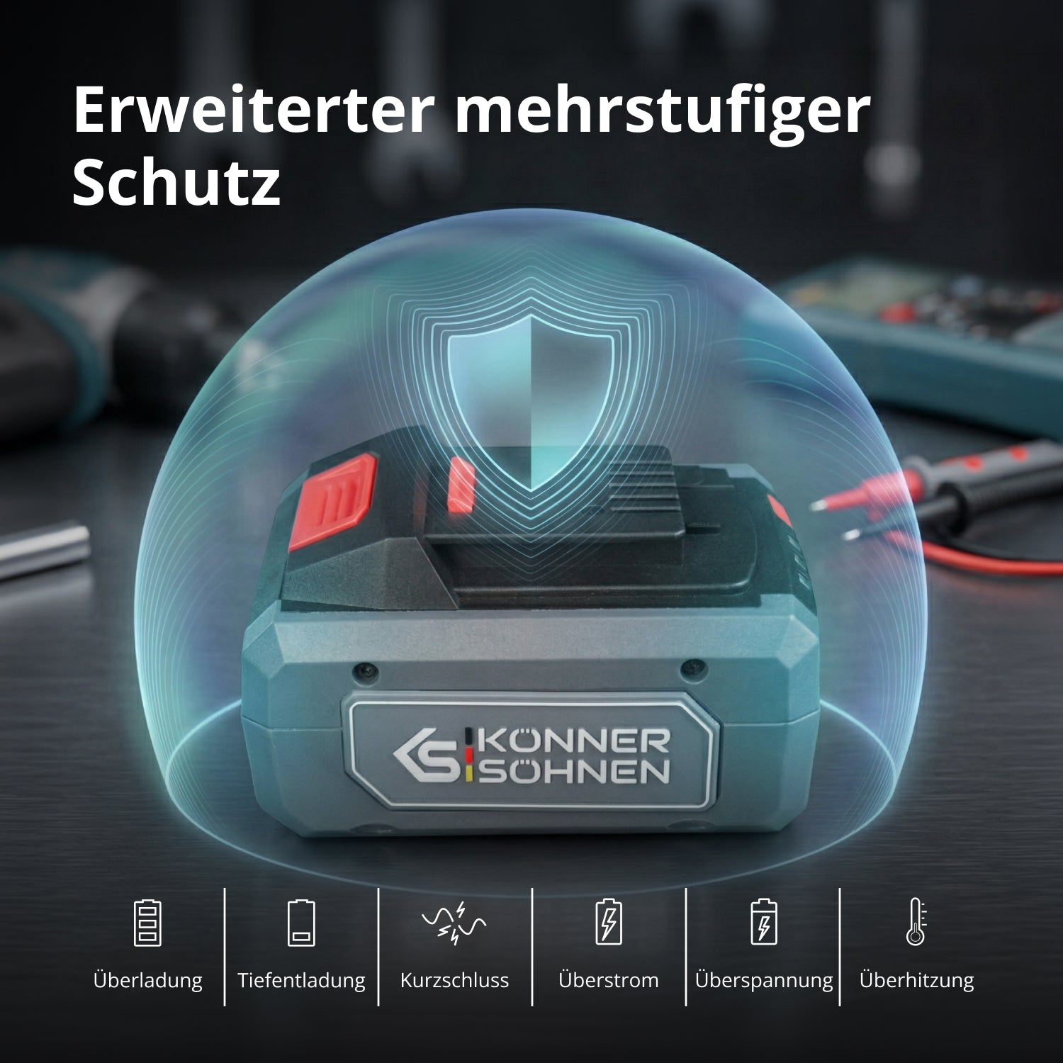 Könner & Söhnen Li-Ion Akku 20V KS 20V8-2