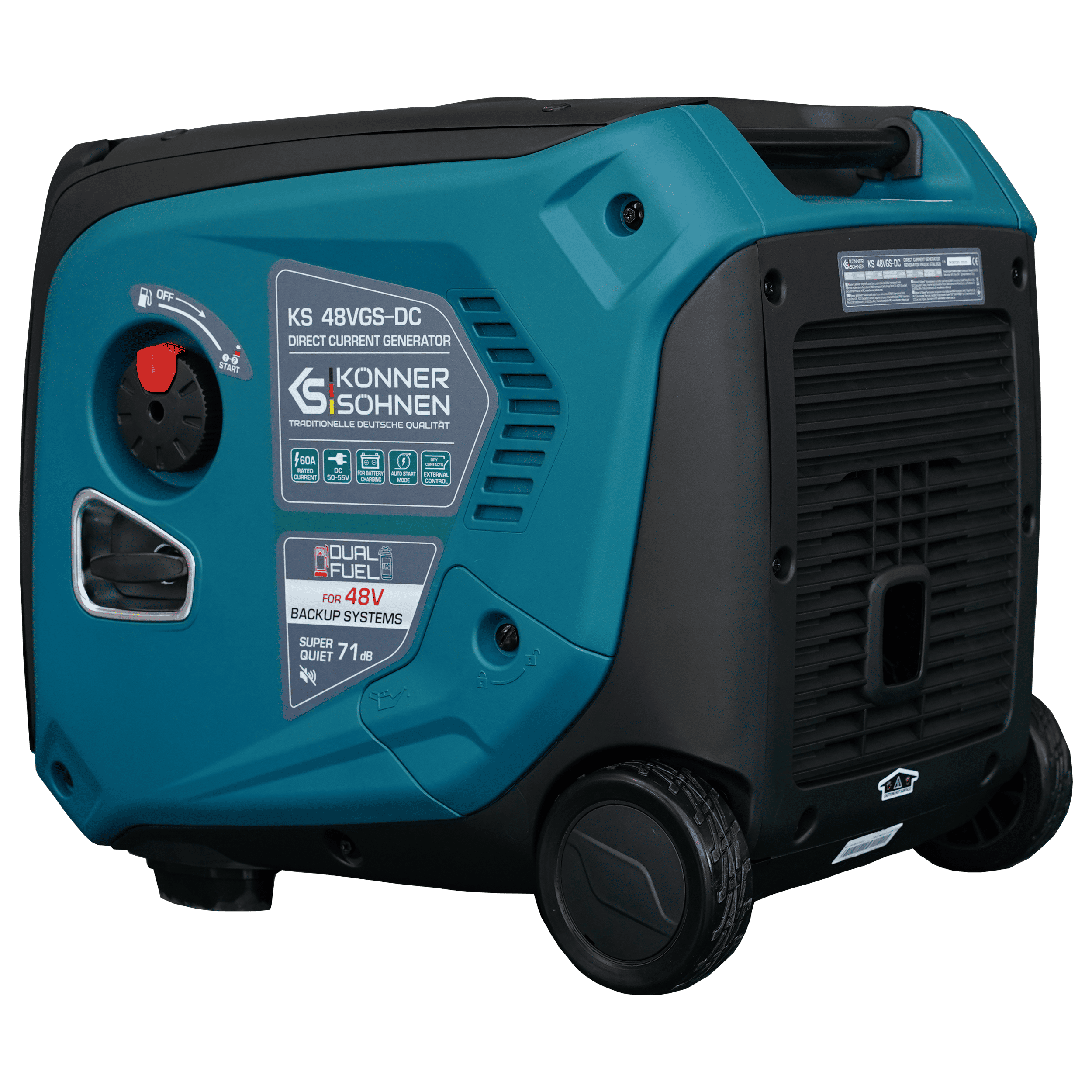 Gleichstromgenerator KS 48VGS-DC, Version 50–55V