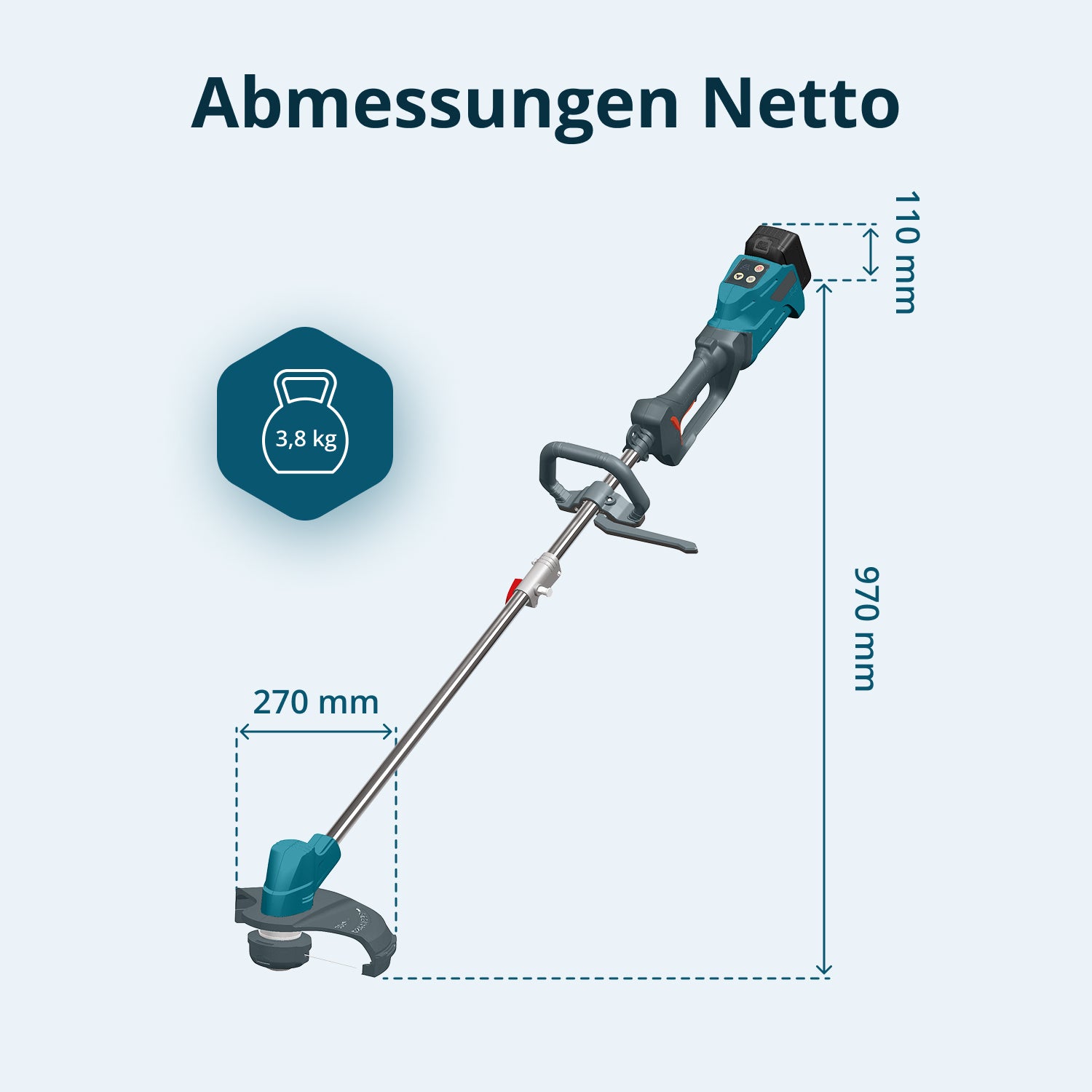 Akku-Rasentrimmer KS BCT-20V