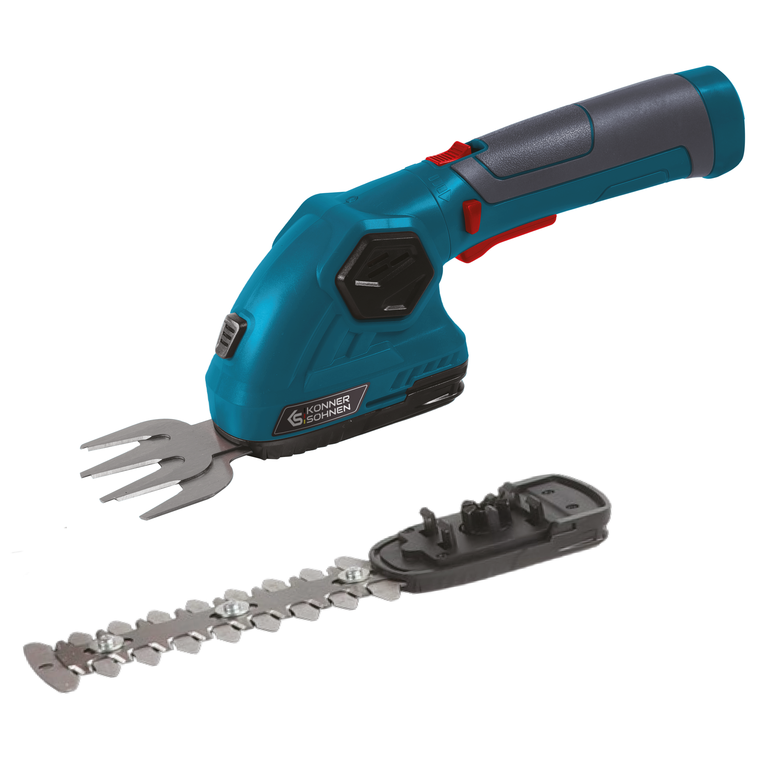 Akku-Grasschere und Heckenschere 2 in 1 KS SHT-8V