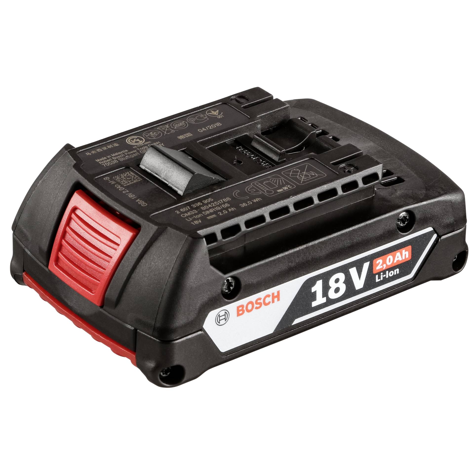 Bosch Akkupack GBA 18V 2,0 Ah Bosch Akkupack GBA 18V 2,0 Ah