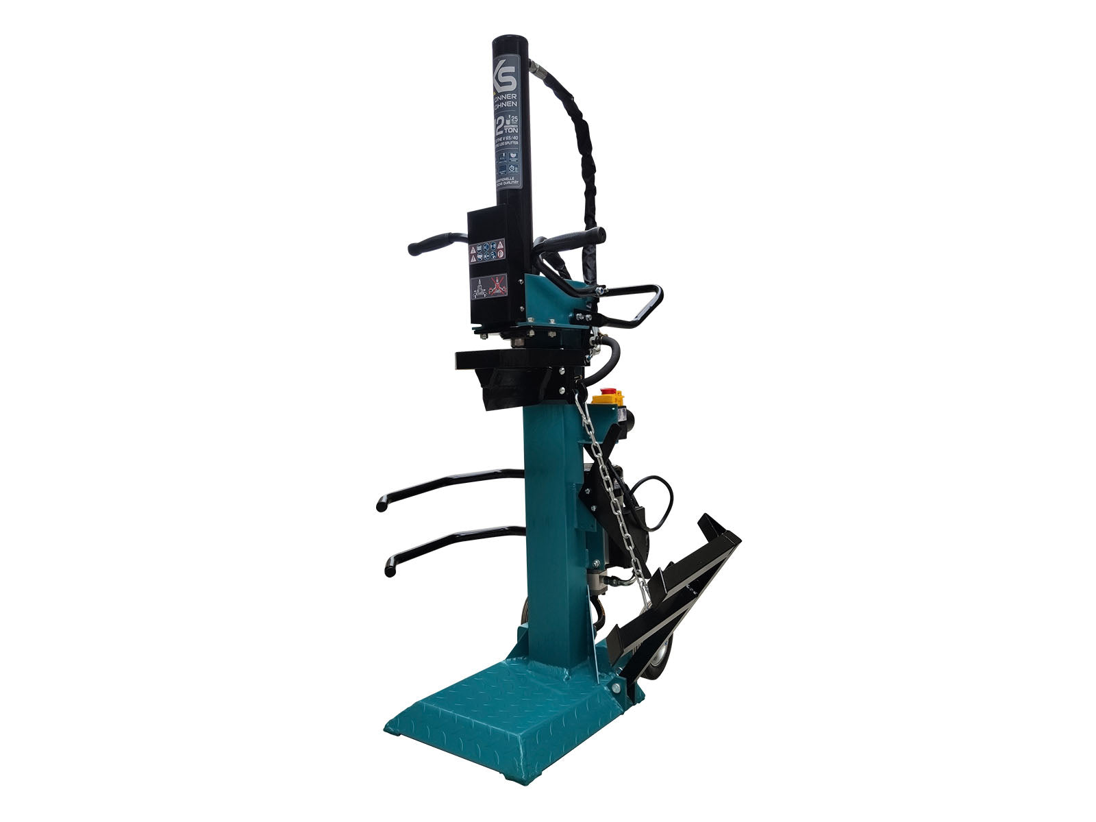 Könner & Söhnen vertikaler elektrischer Holzspalter KS 12THE V 65/40