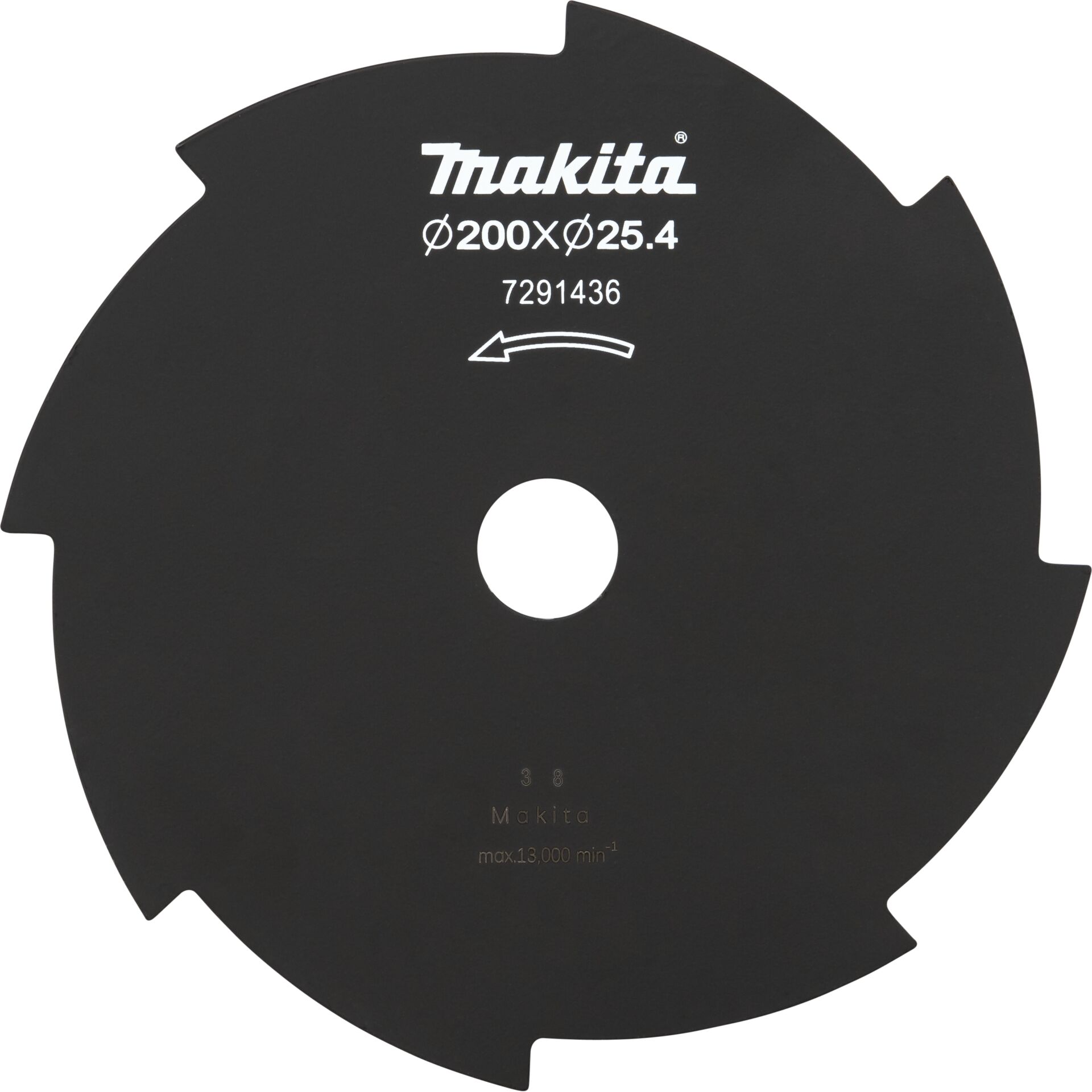 Makita 191Y44-2 8-Zahn-Wirbelblatt 200mm Makita 191Y44-2 8-Zahn-Wirbelblatt 200mm