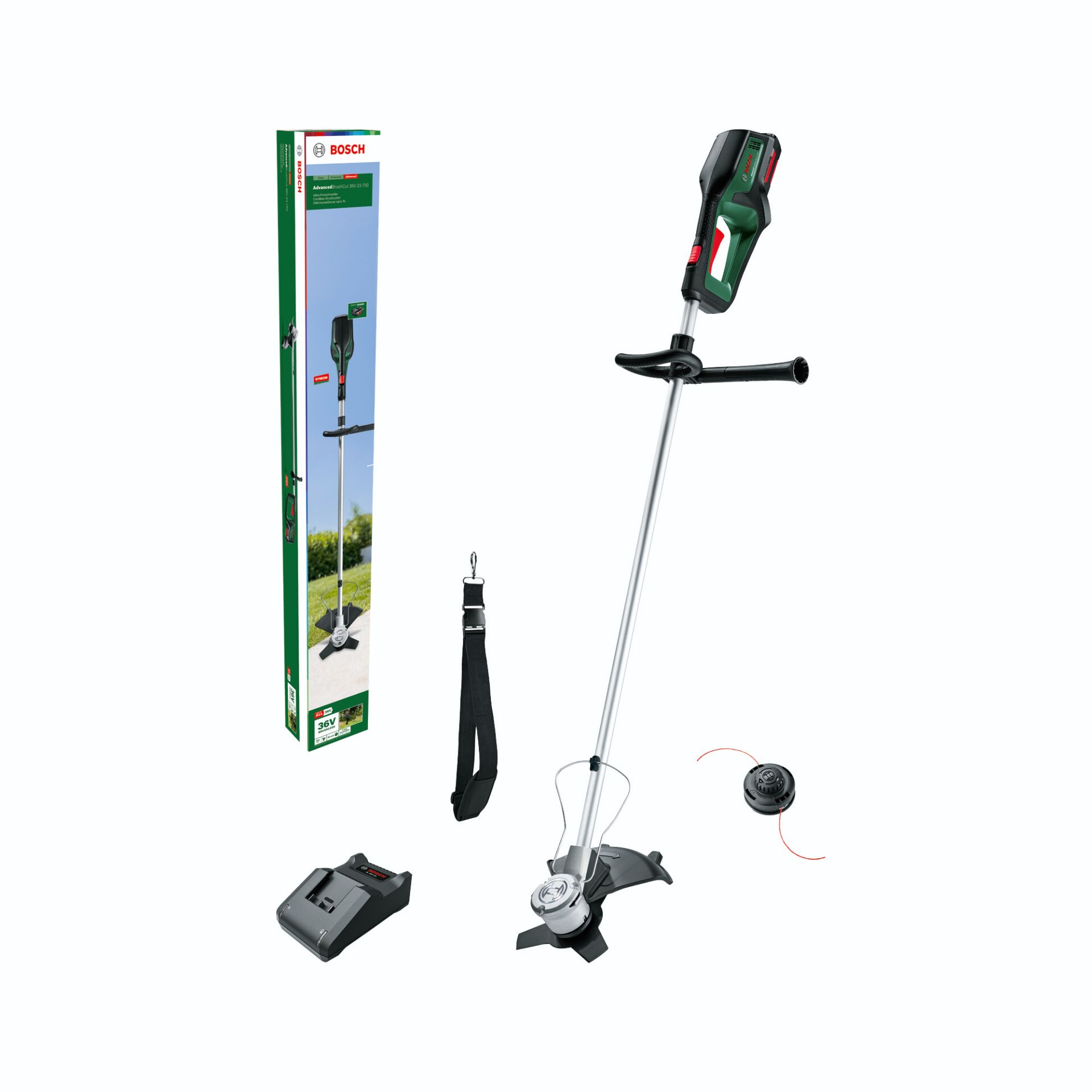Bosch ADVANCEDBRUSHCUT 36V-23- 750 Akku-Rasentrimmer Bosch ADVANCEDBRUSHCUT 36V-23- 750 Akku-Rasentrimmer