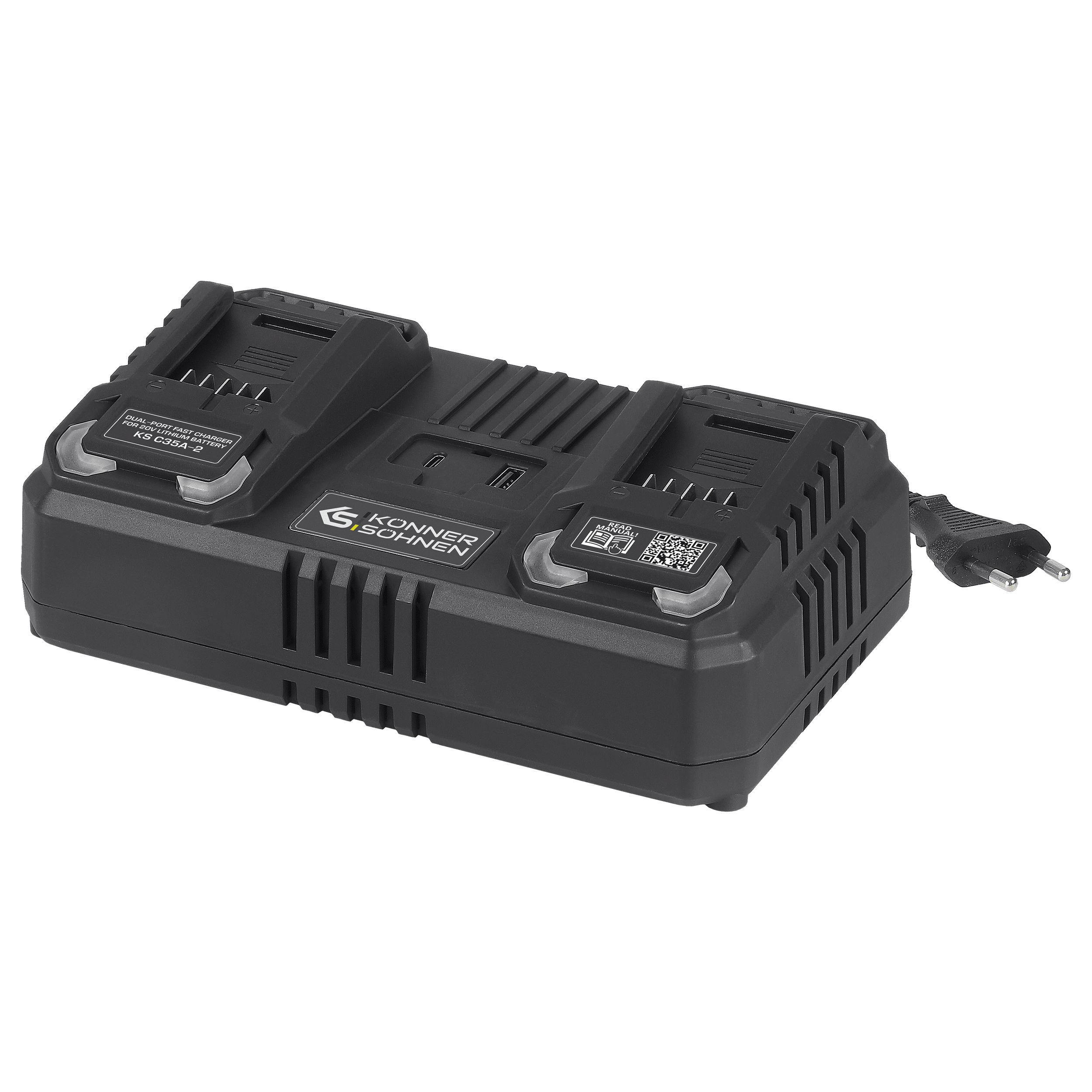 Doppel-Ladegerät für Akkus 20V KS C35A-2