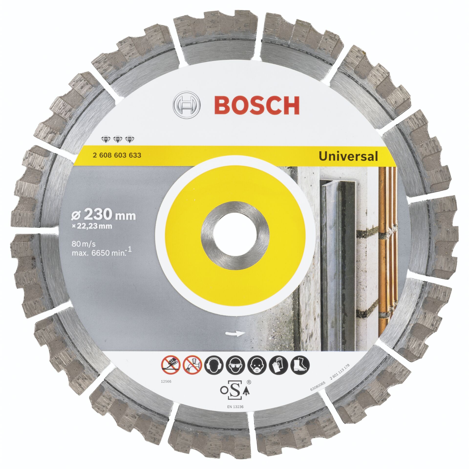 Bosch DIA-TS 230x22,23x15mm Best Univ. teQ Bosch DIA-TS 230x22,23x15mm Best Univ. teQ