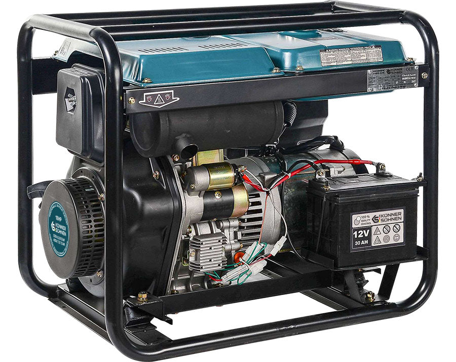 Diesel-Generator "Könner & Söhnen" KS 9100HDE-1/3 ATSR (EURO V)