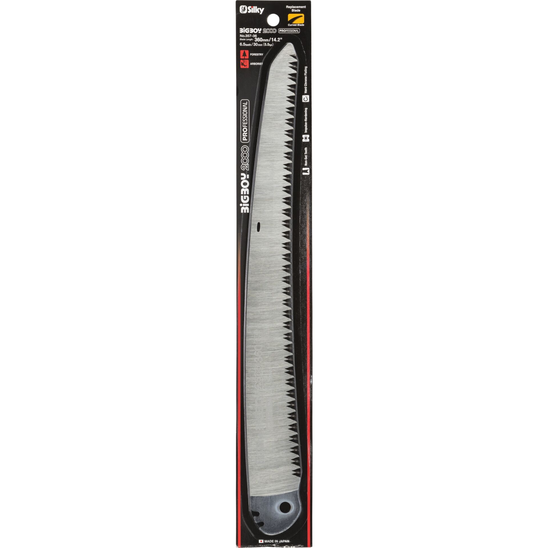 Silky Ersatzsägeblatt für Bigboy 2000 Curve 360-6,5 extra grob