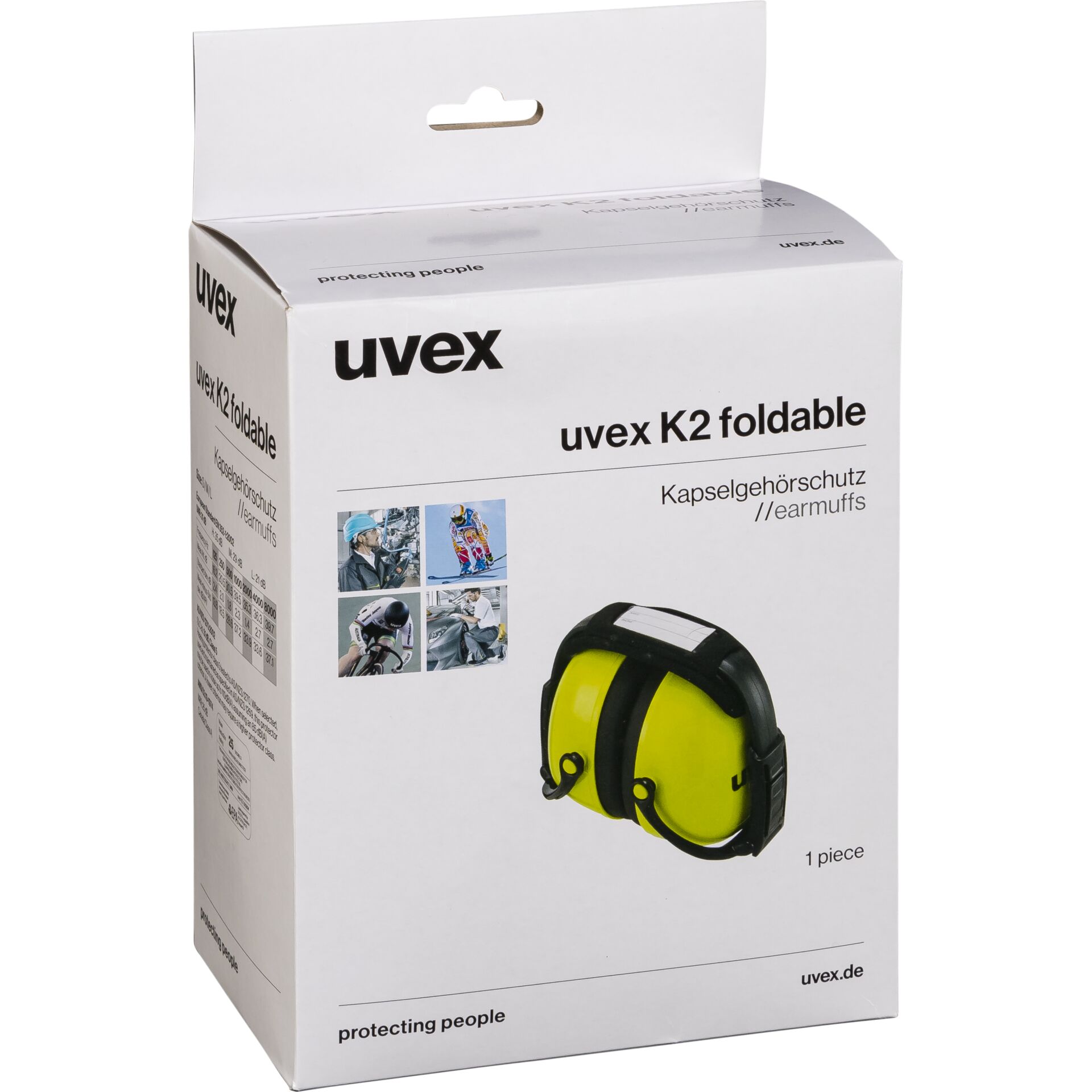 uvex Kapsel-GH uvex K2 faltbar uvex Kapsel-GH uvex K2 faltbar