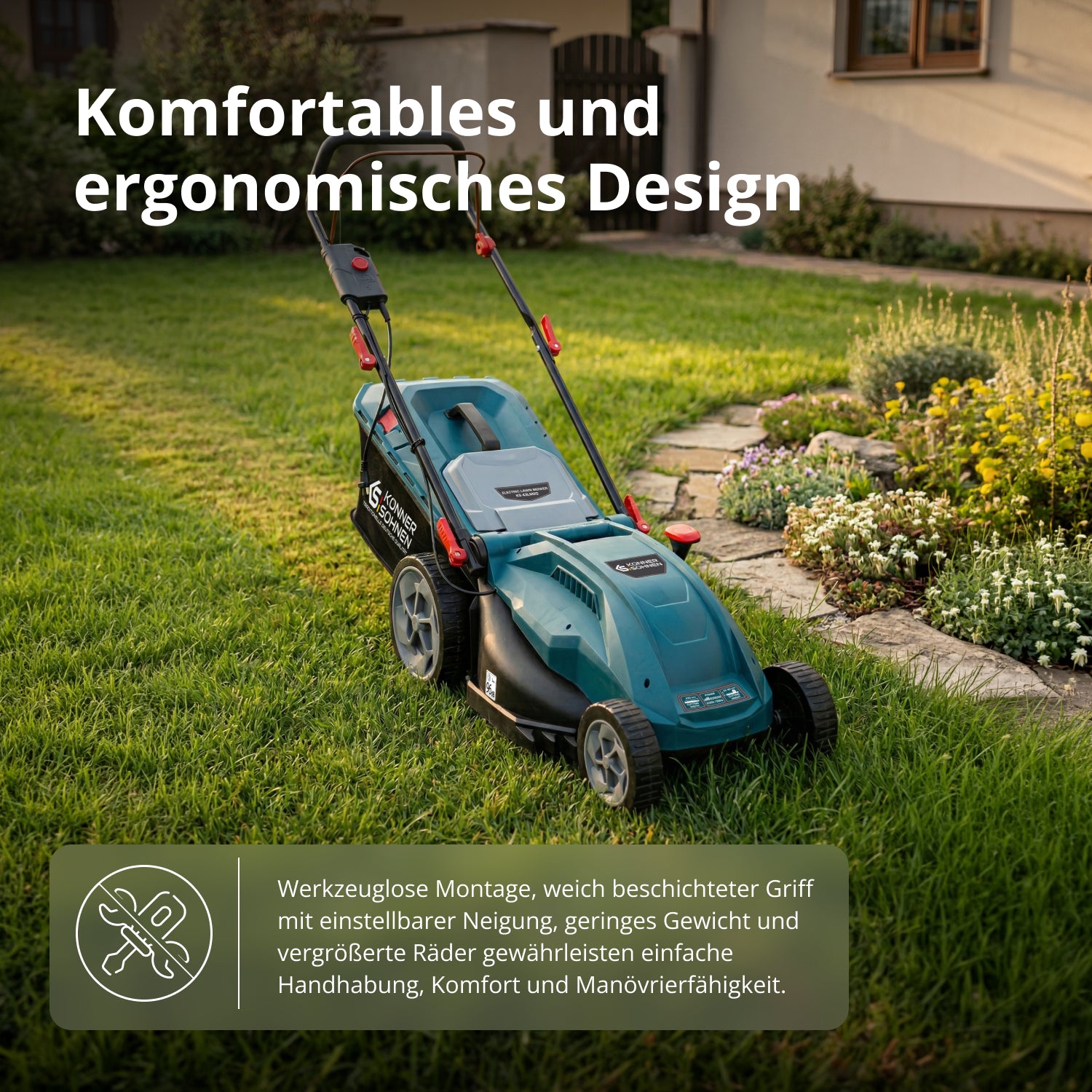 Elektrischer Rasenmäher KS 43LM20