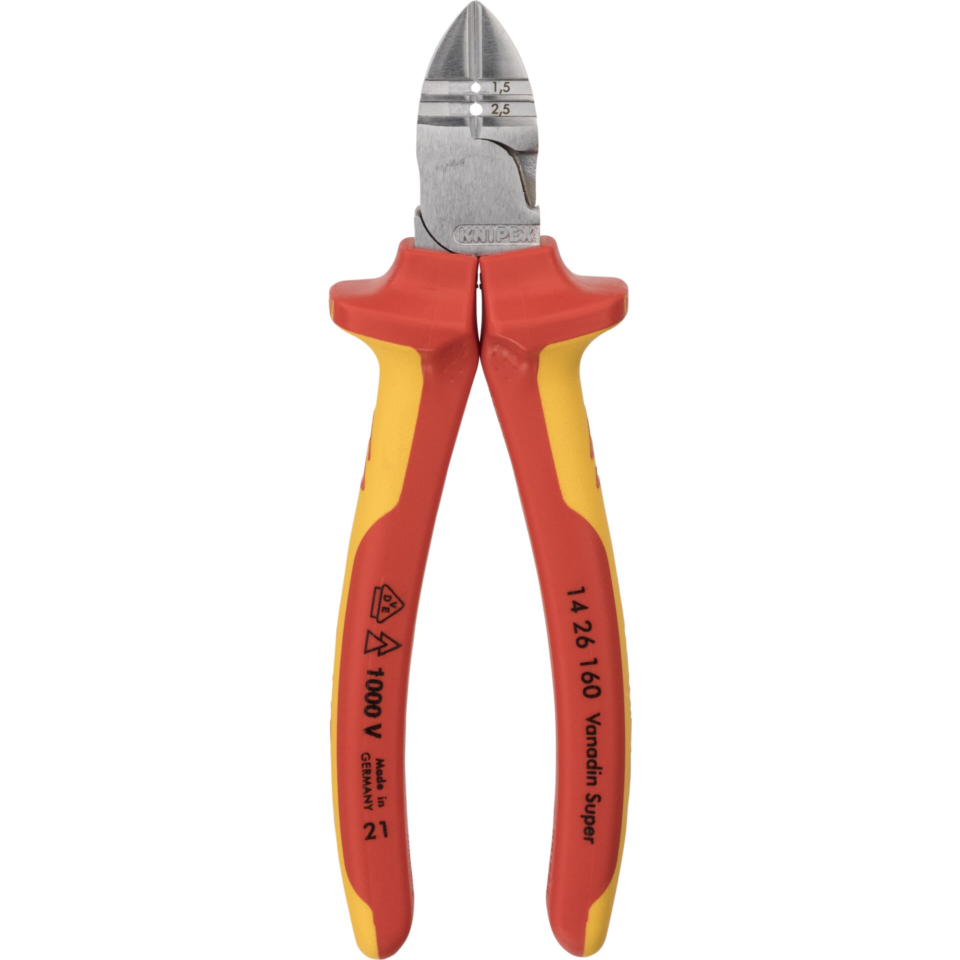 KNIPEX Abisolier-Seitenschneider