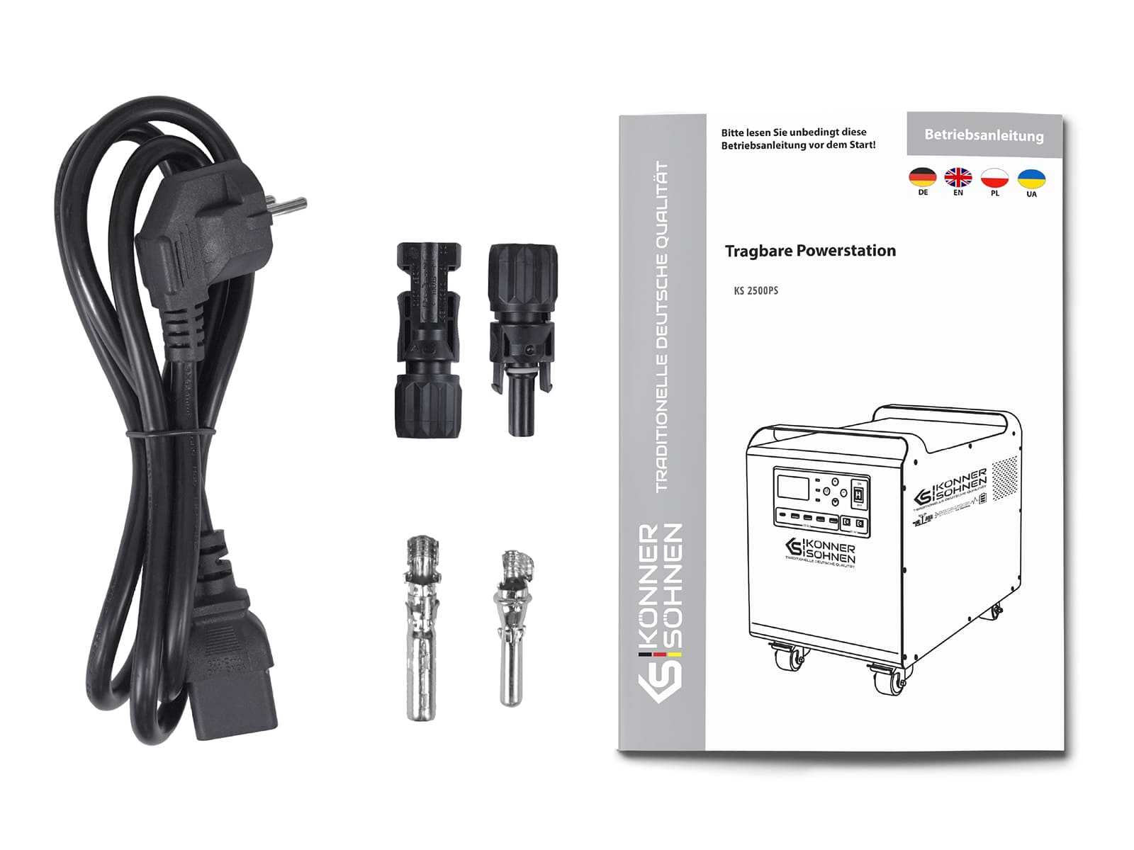 Könner & Söhnen Tragbare Powerstation KS 2500PS