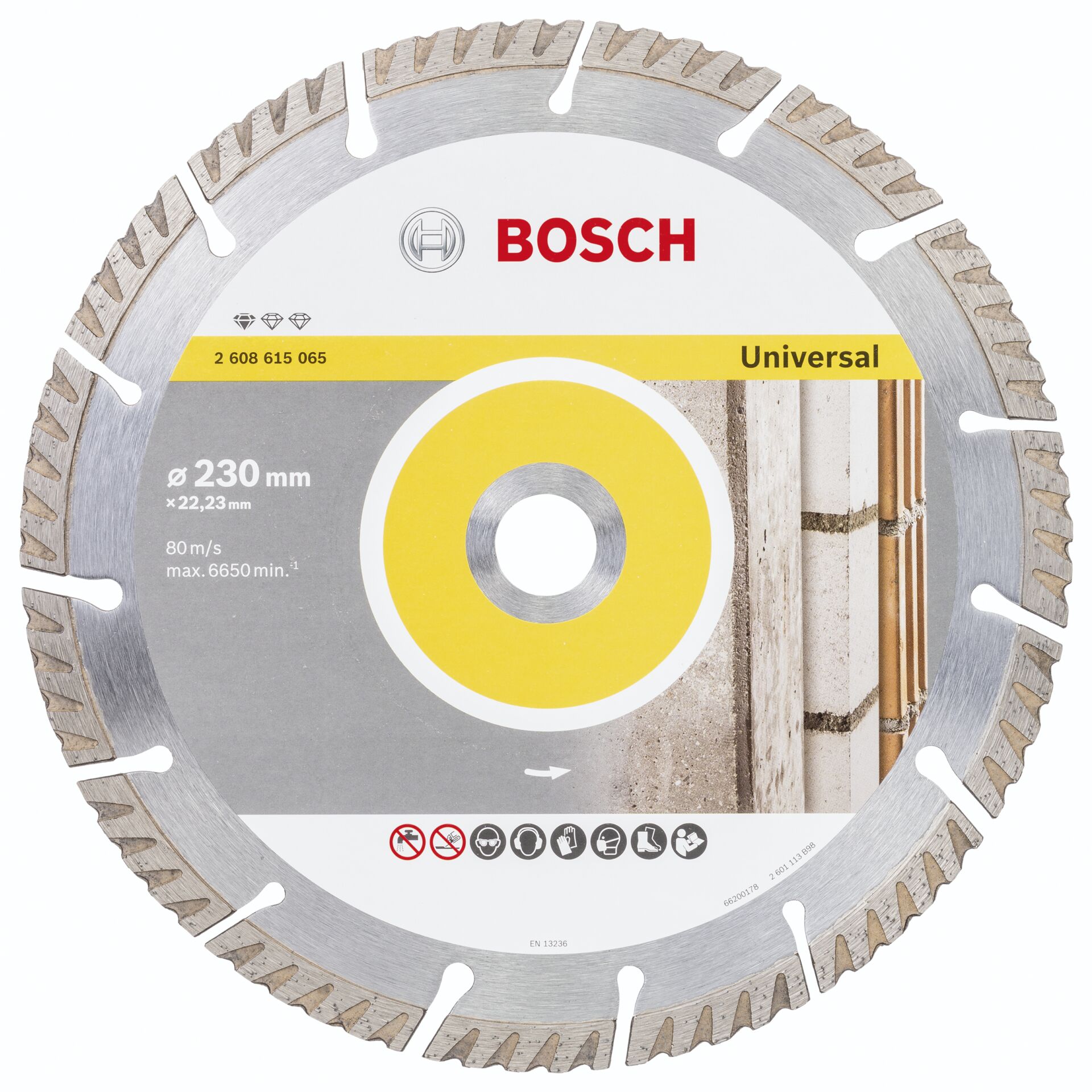 Bosch DIA-TS 230x22,23 Stnd. f. Univ.Speed Bosch DIA-TS 230x22,23 Stnd. f. Univ.Speed