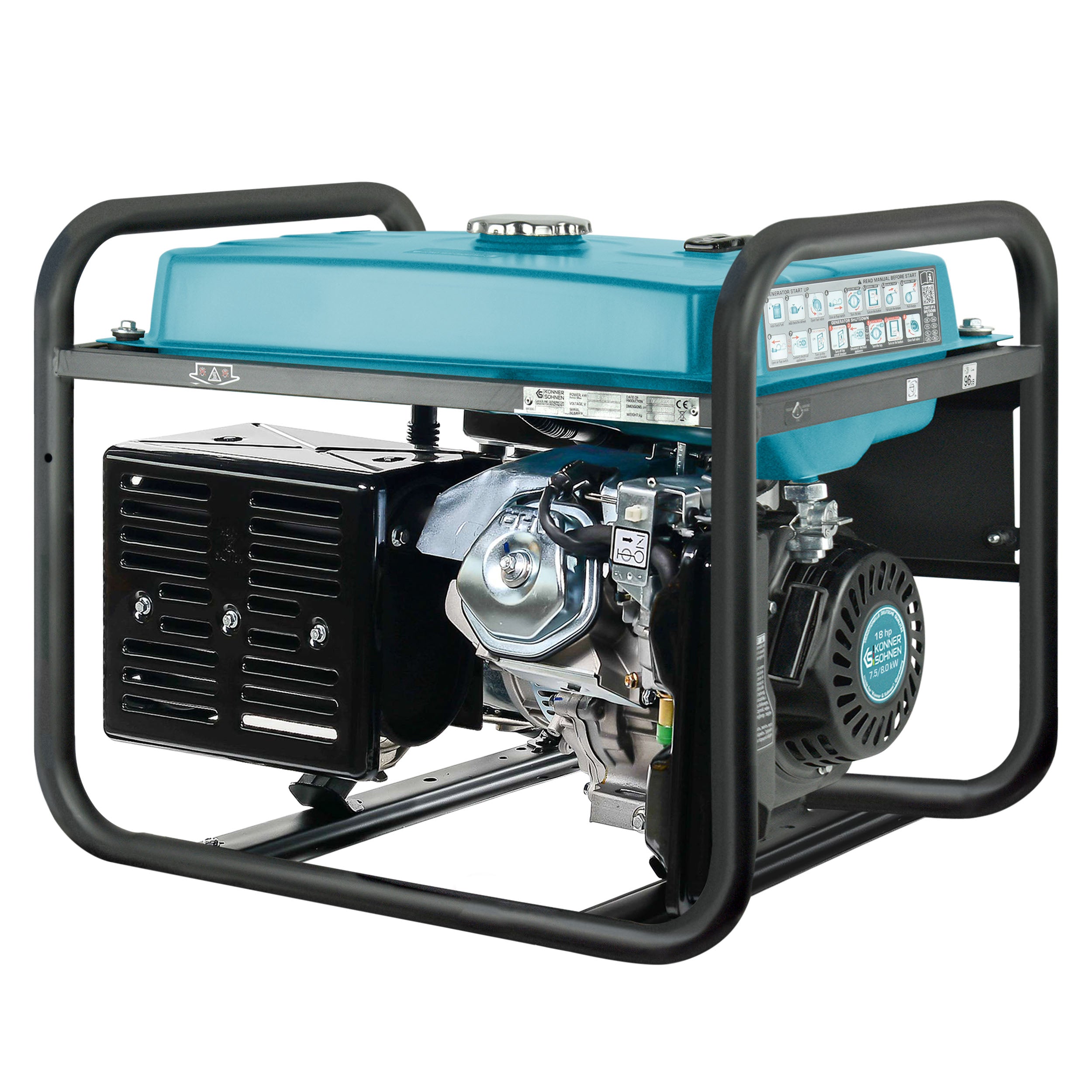 Benzin-Generator "Könner & Söhnen" KS 10000E ATS