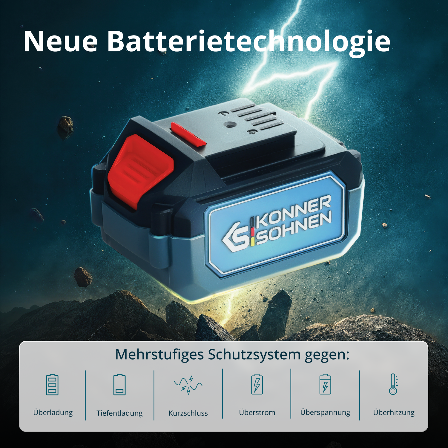Akku-Gartenschere KS CPS20V-32 Case PLUS