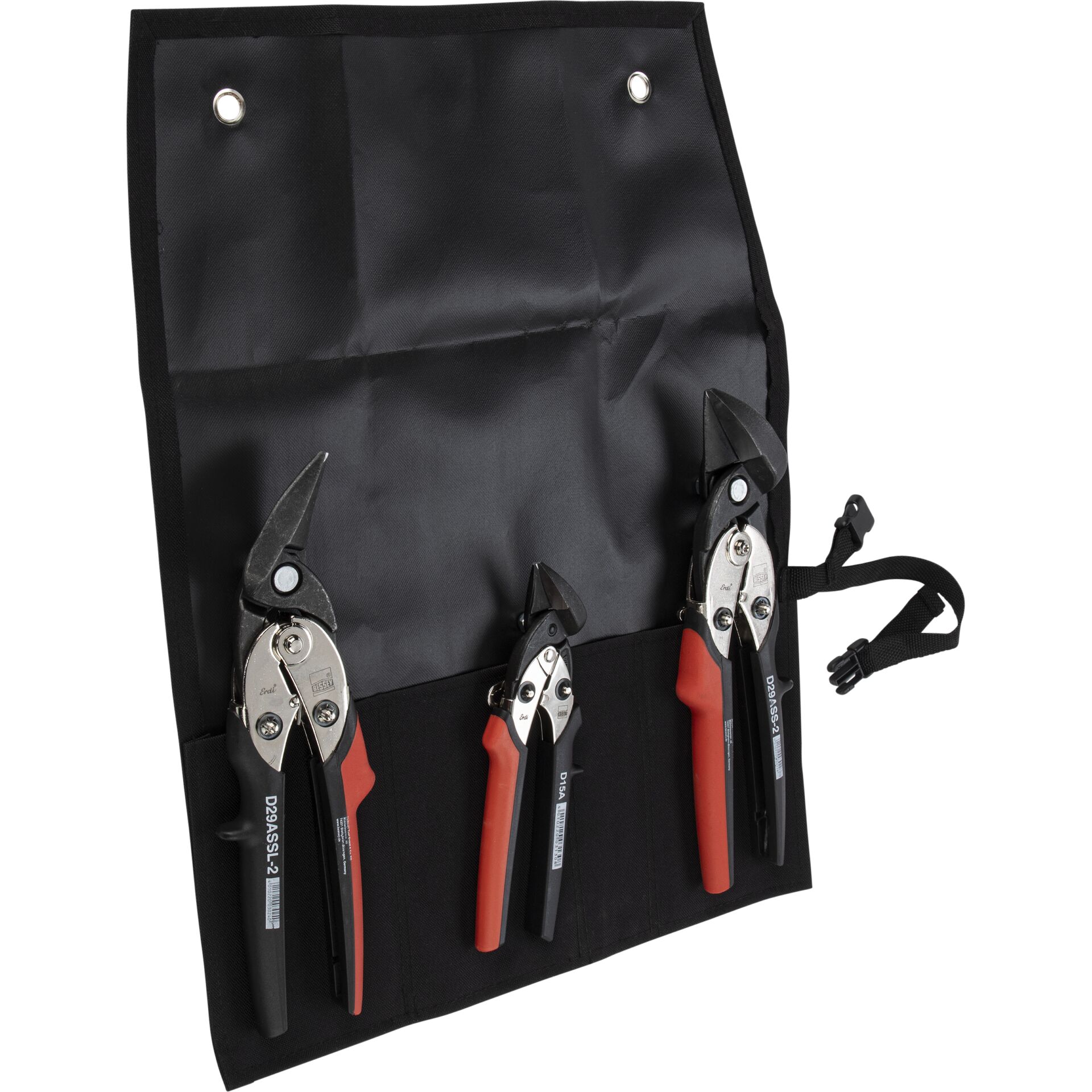 BESSEY Ideal-Scheren-Set in Rolltasche DSET29-15 BESSEY Ideal-Scheren-Set in Rolltasche DSET29-15