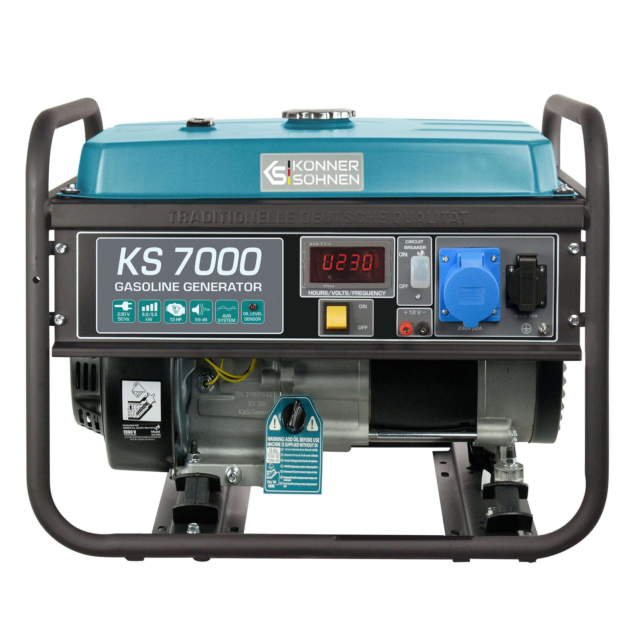 Benzin-Generator "Könner & Söhnen" KS 7000