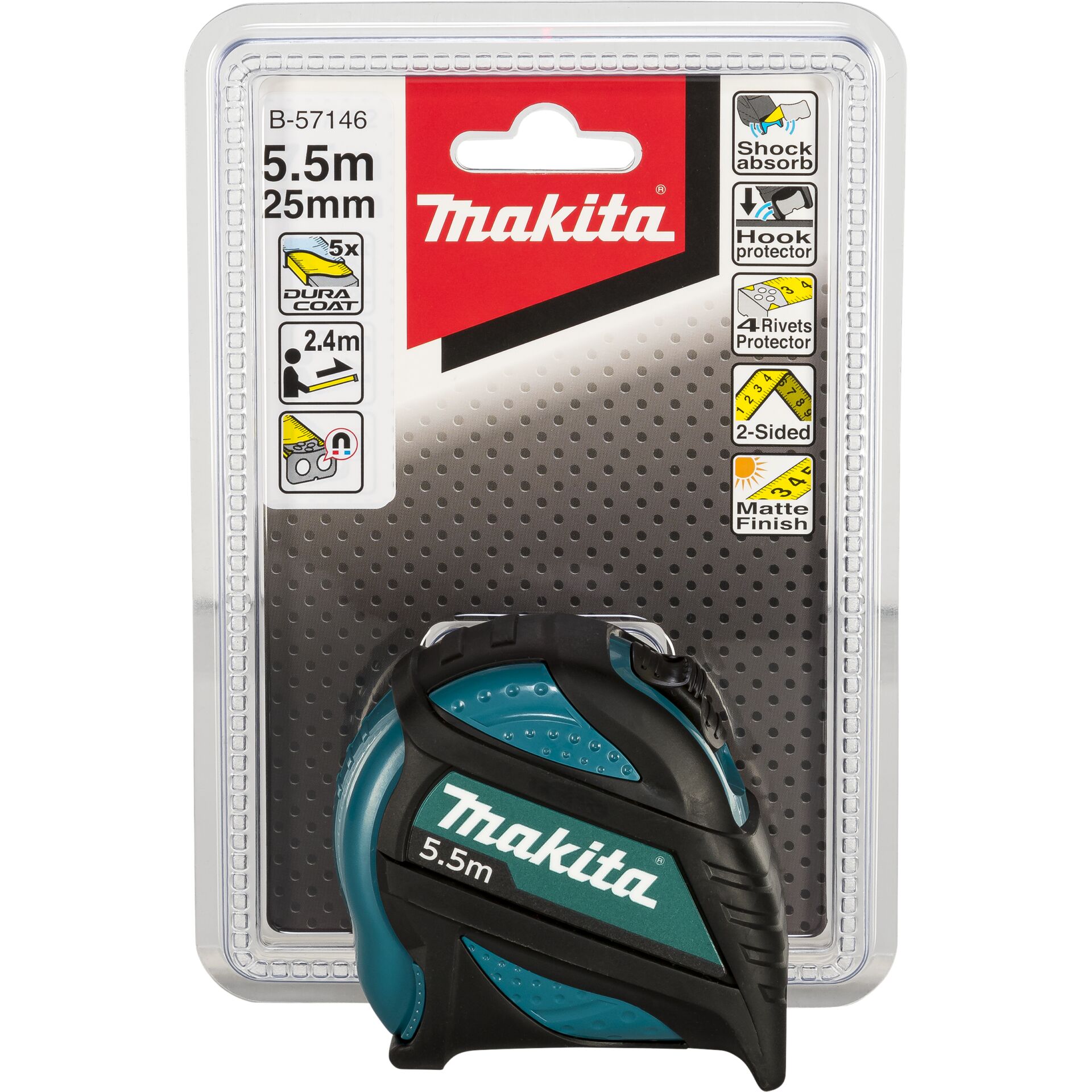 Makita B-57146 Maßband 5,5 m