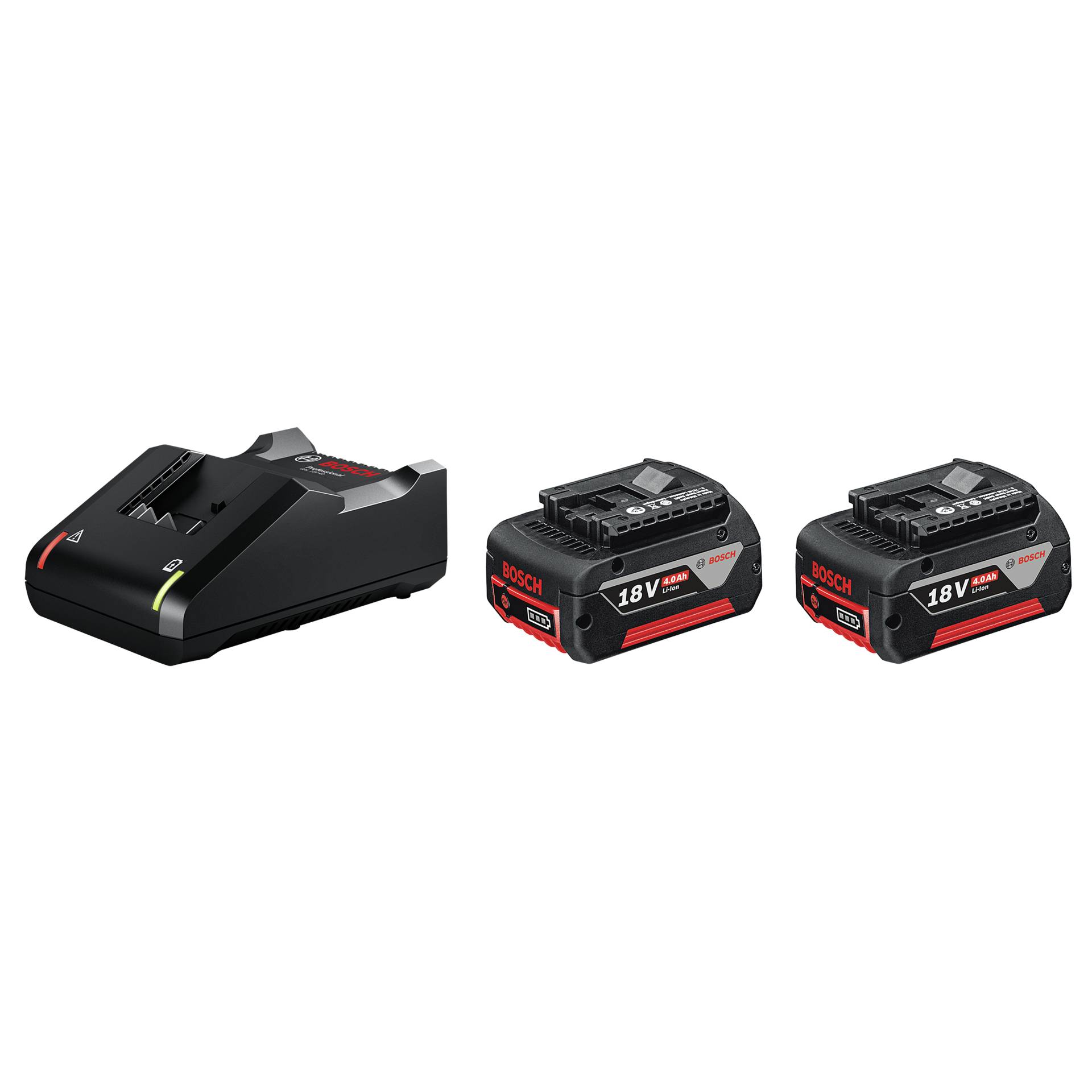 Bosch 2x 4.0Ah + GAL 18V-40 Akku Bosch 2x 4.0Ah + GAL 18V-40 Akku